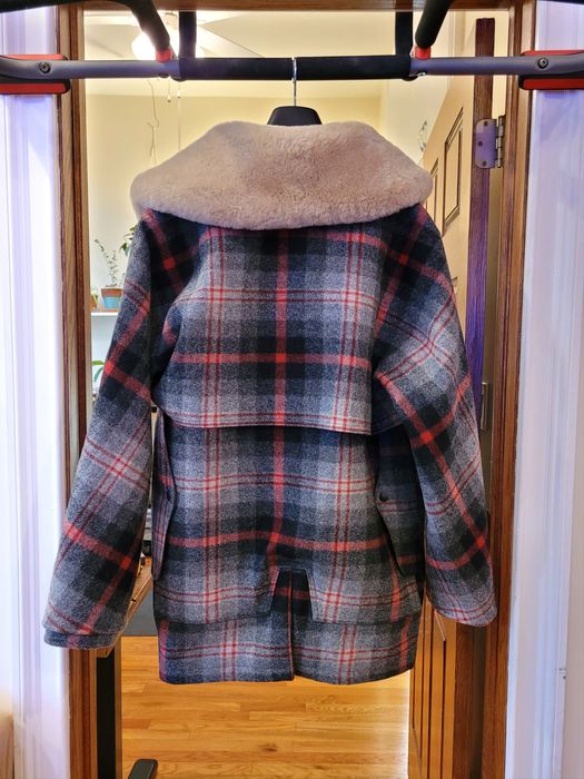 Lined Mackinaw Wool Packer Coat