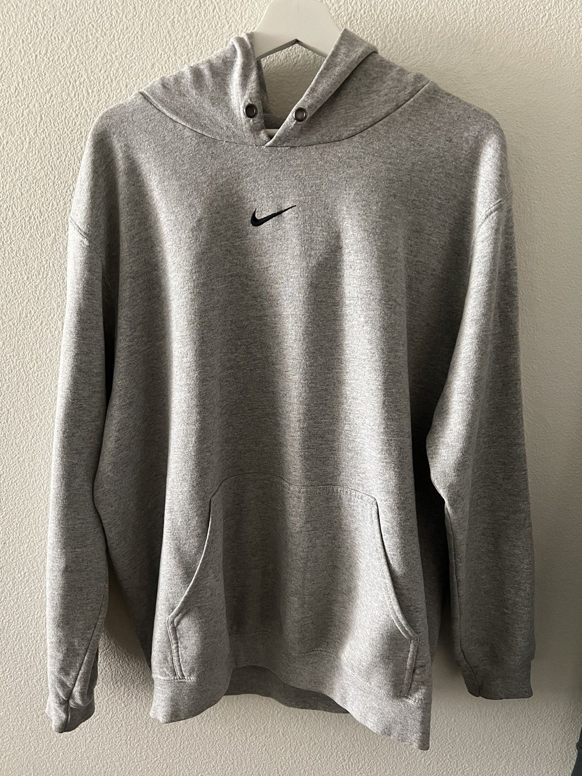 nike middle swoosh hoodie vintage
