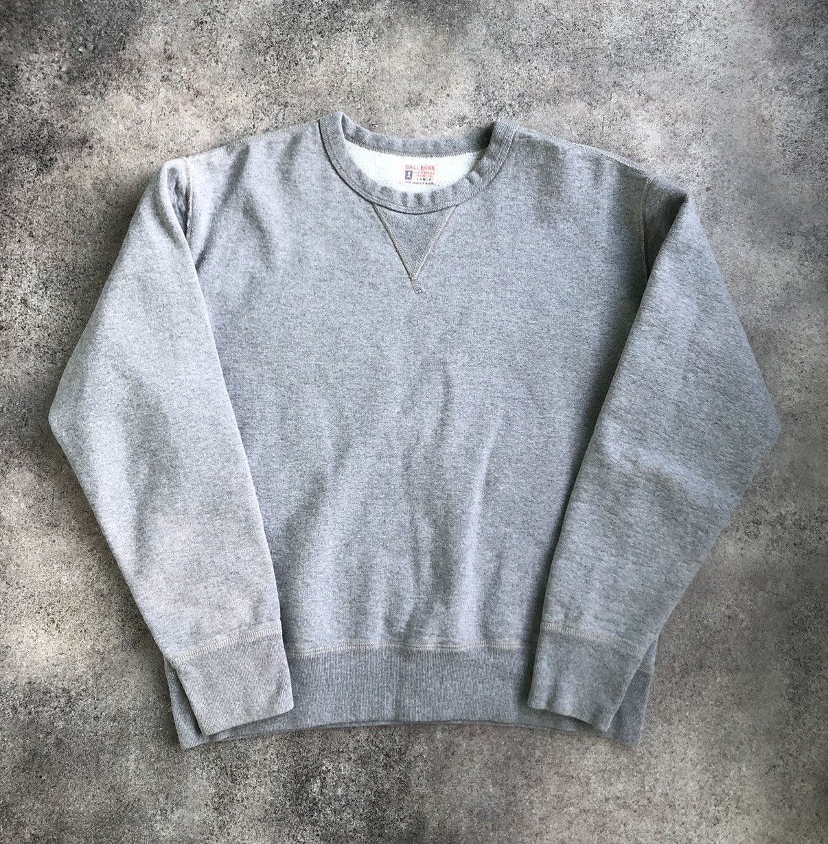 The Real McCoy's The Real McCoy’s loopwheel grey sweatshirt Size US L / EU 52-54 / 3 - 1 Preview