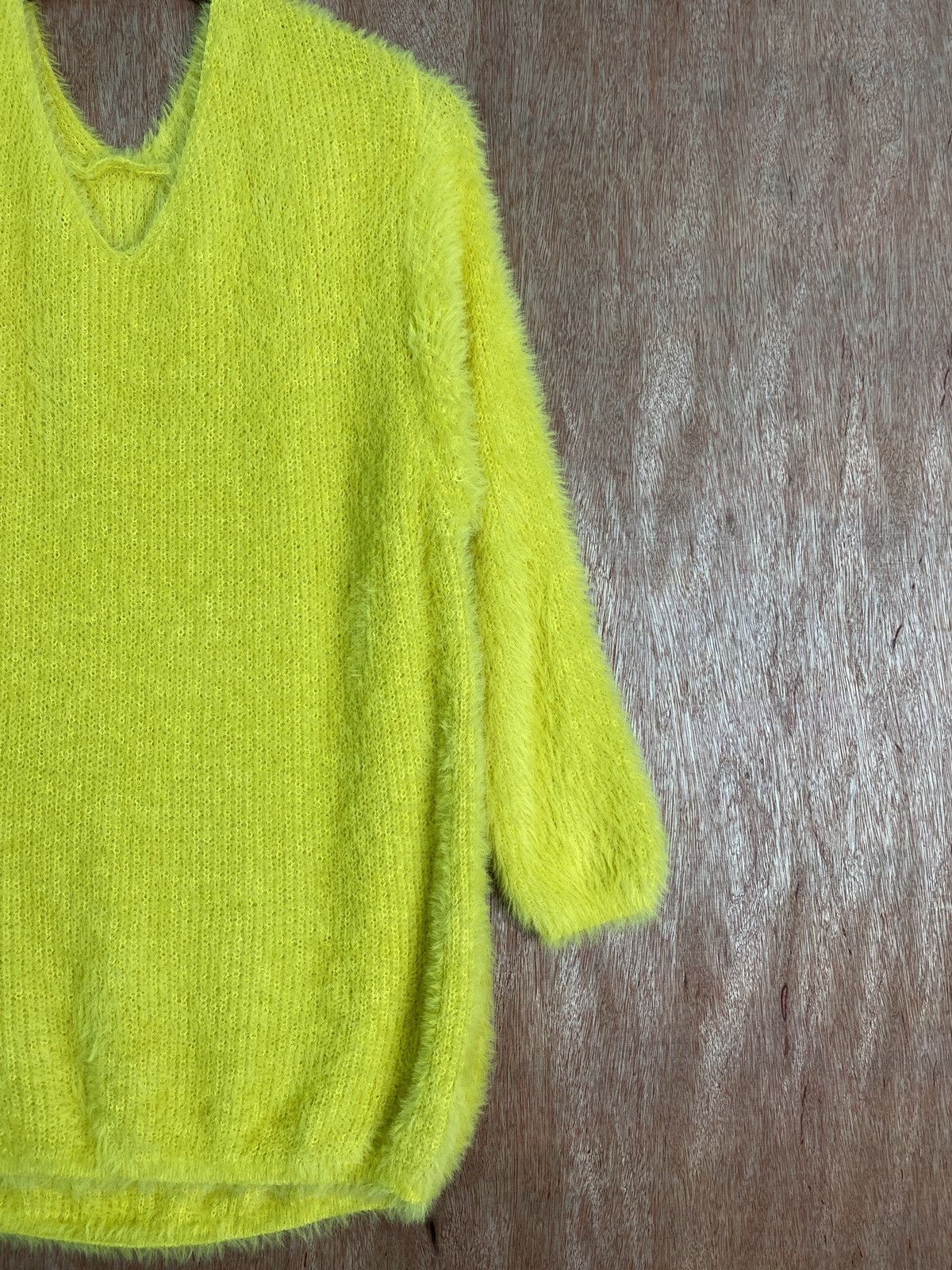 Homespun Knitwear DLS Gu Soft Fur Shag Shaggy Mohair Knitwear #BB580 Size M / US 6-8 / IT 42-44 - 4 Thumbnail