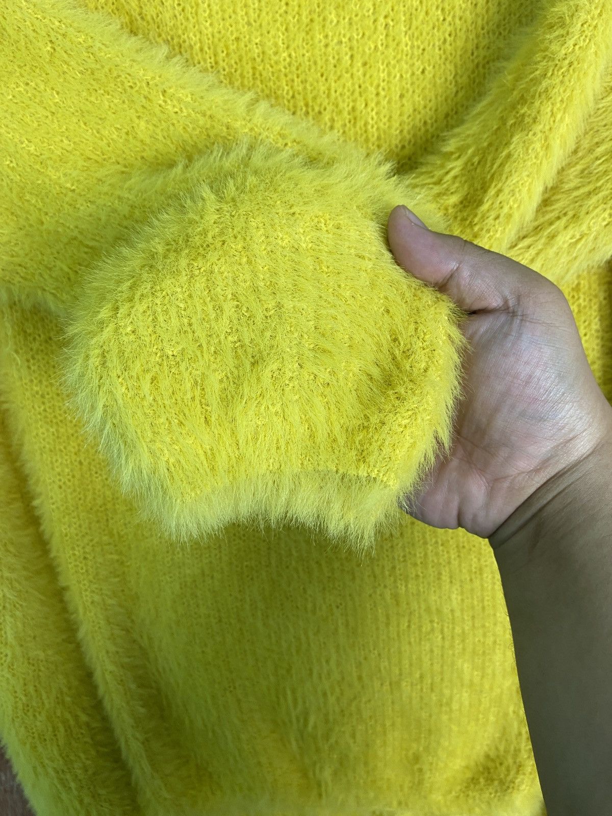 Homespun Knitwear DLS Gu Soft Fur Shag Shaggy Mohair Knitwear #BB580 Size M / US 6-8 / IT 42-44 - 9 Thumbnail