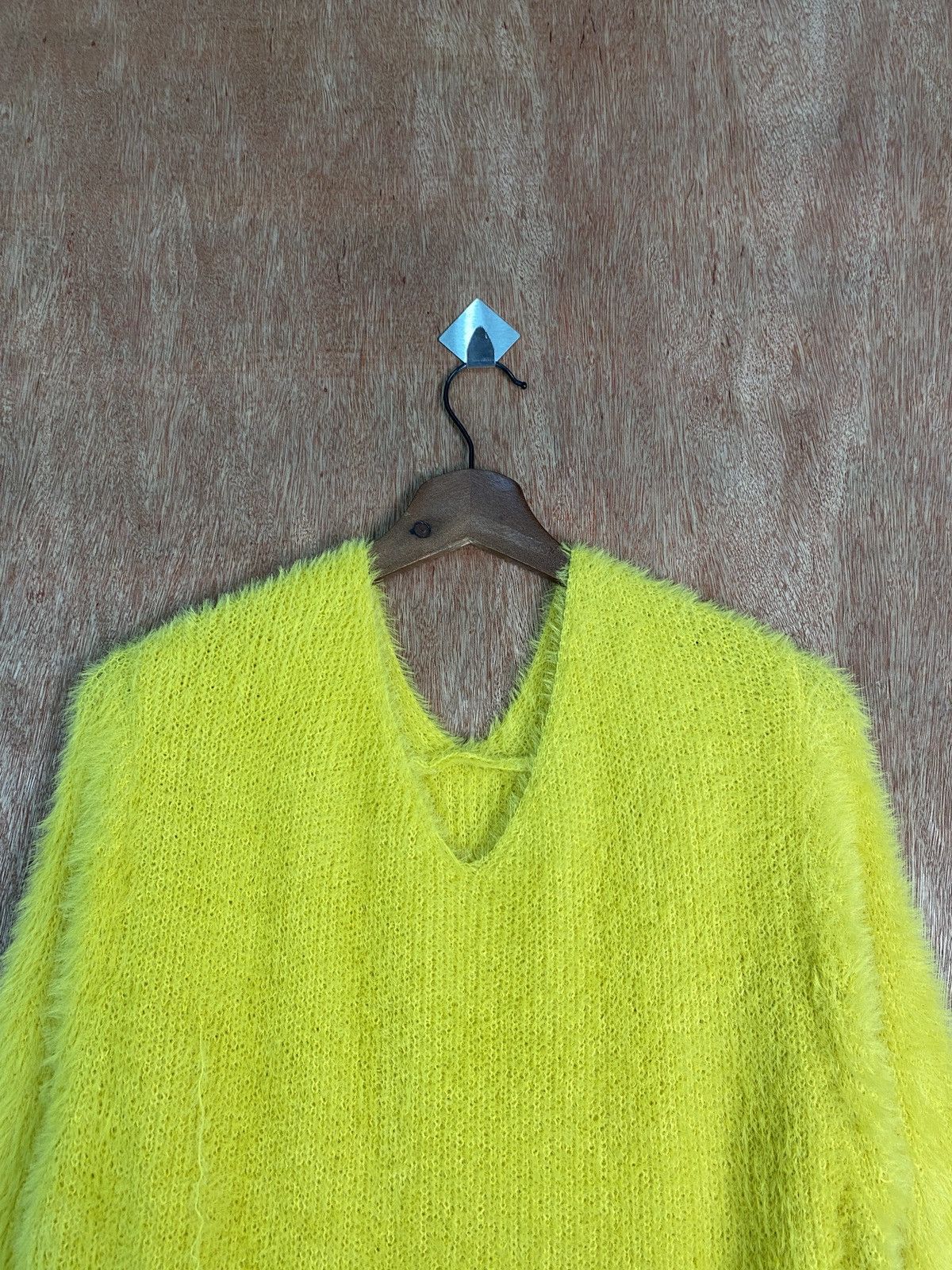 Homespun Knitwear DLS Gu Soft Fur Shag Shaggy Mohair Knitwear #BB580 Size M / US 6-8 / IT 42-44 - 2 Thumbnail