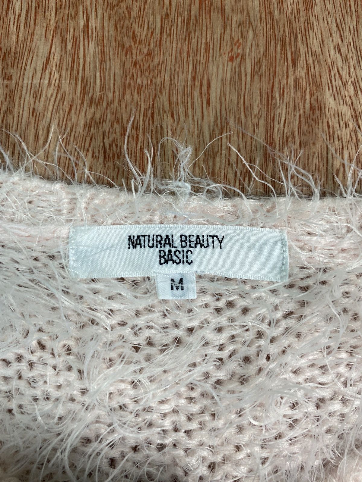 Aran Isles Knitwear × Japanese Brand DLS Natural Beauty Shag Shaggy Fur Mohair Knitwear #BB577 Size M / US 6-8 / IT 42-44 - 8 Thumbnail
