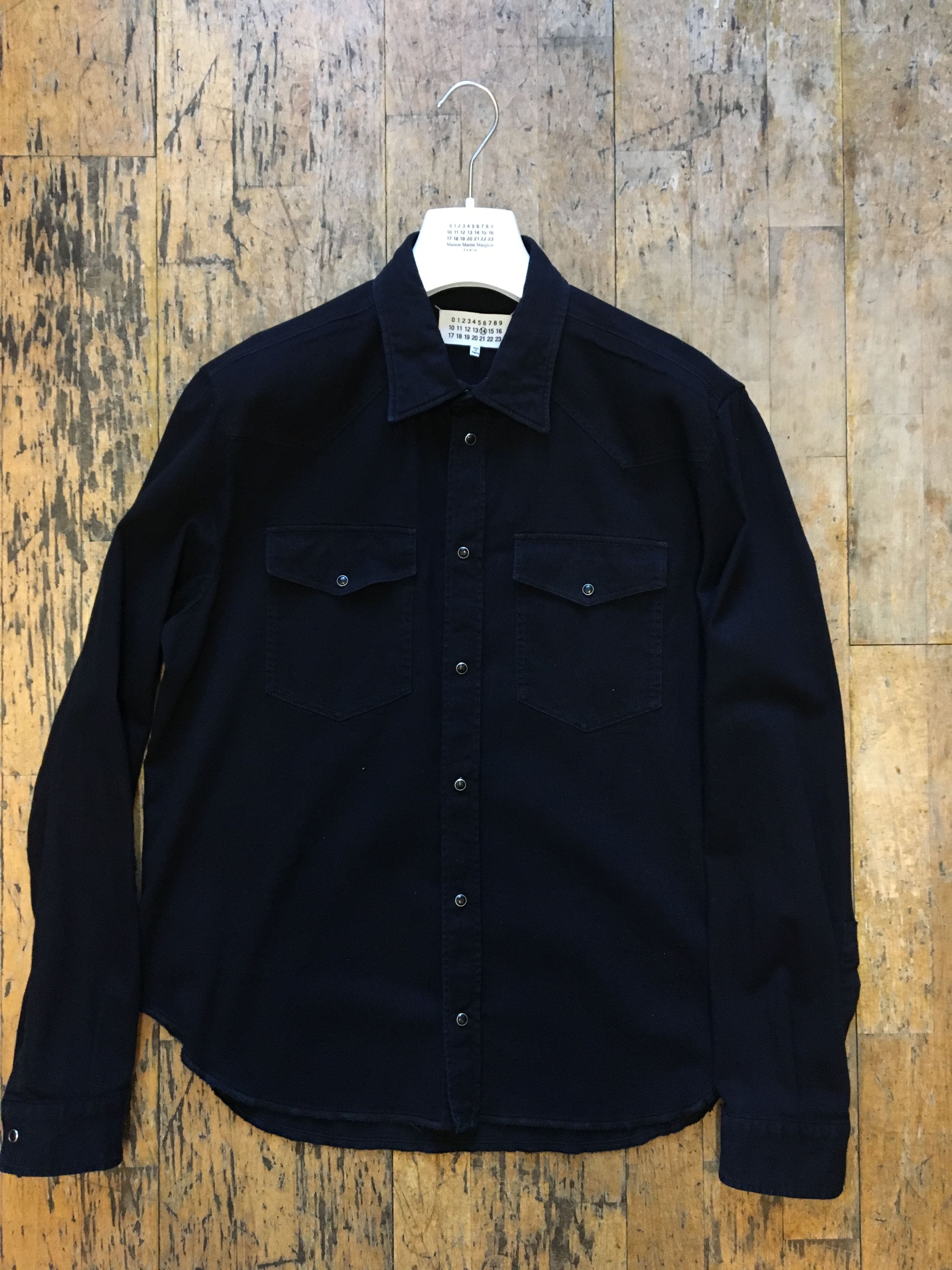 Maison Margiela Western Shirt Overdyed | Grailed