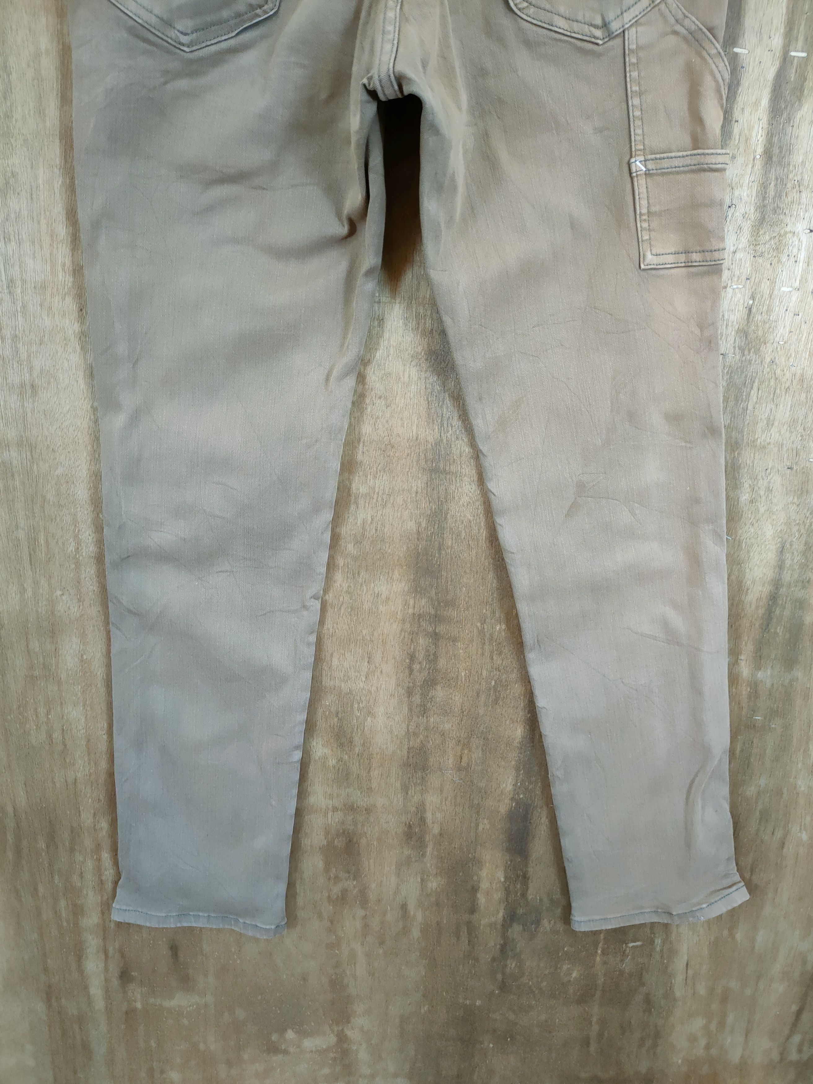 Japanese Brand × Vintage Betty Smith faded brown casual cargo pants japan #46-872 Size US 28 / EU 44 - 7 Thumbnail
