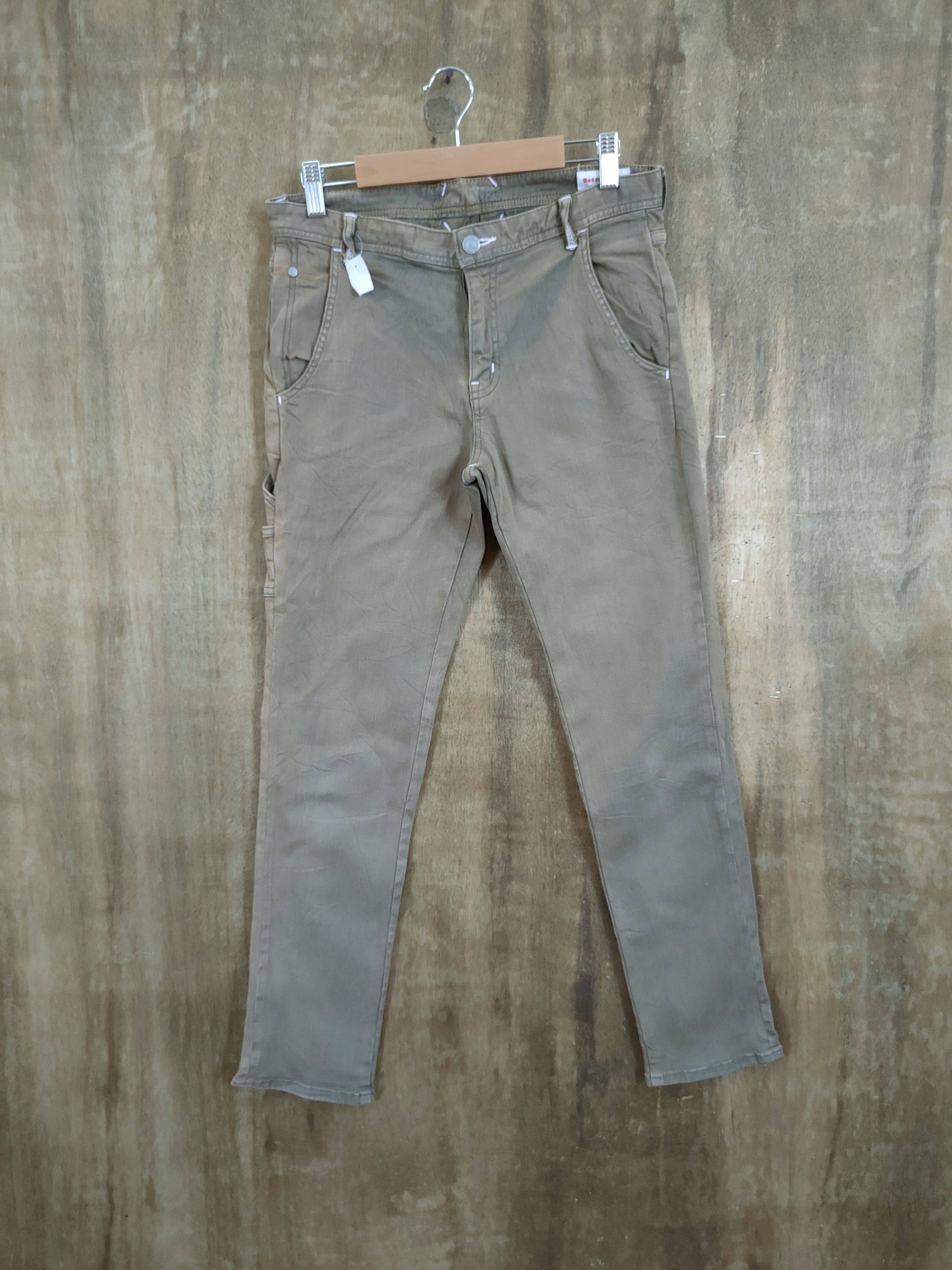 Japanese Brand × Vintage Betty Smith faded brown casual cargo pants japan #46-872 Size US 28 / EU 44 - 1 Thumbnail