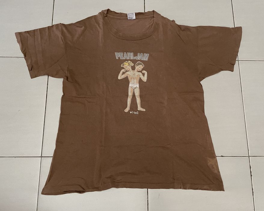 Vintage Rare Vtg Pearl Jam Vital Circulation shirt | Grailed