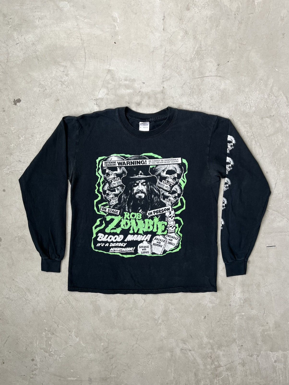 Vintage 90’s Rob Zombie Graphic Longsleeve Tee Size US M / EU 48-50 / 2 - 1 Preview