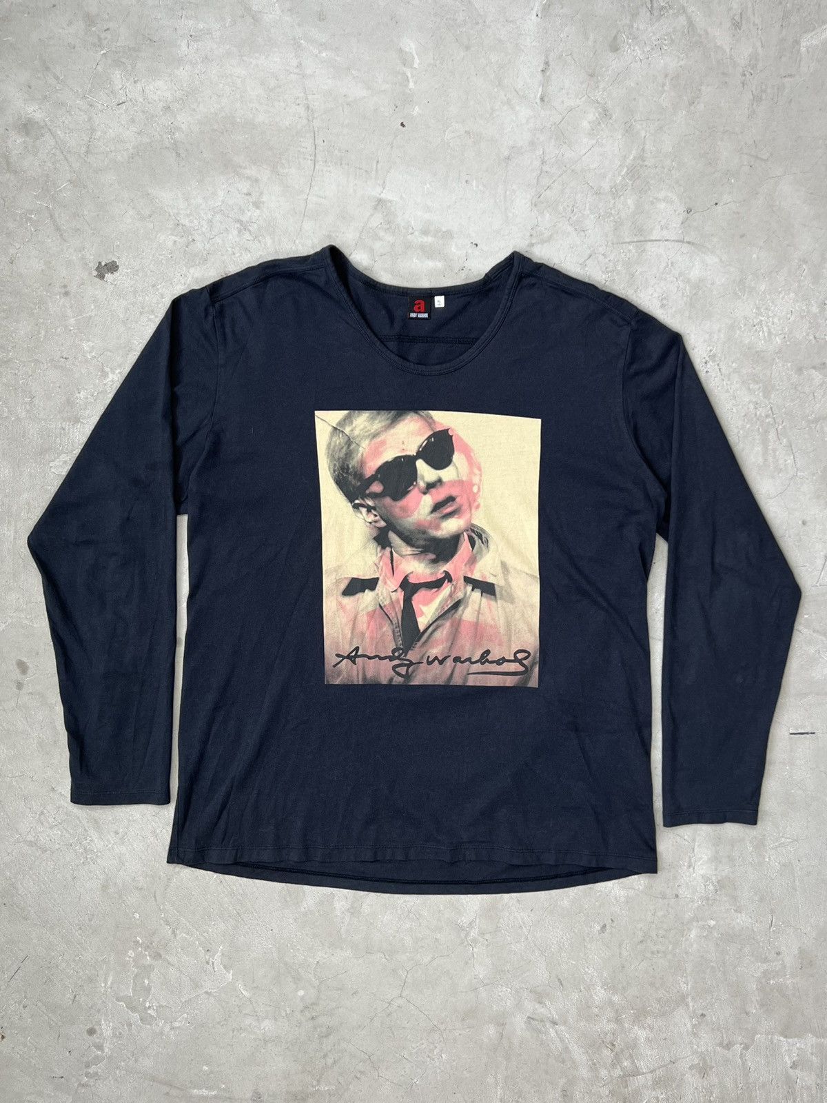 80’s Andy Warhol Graphic Longsleeve Tee