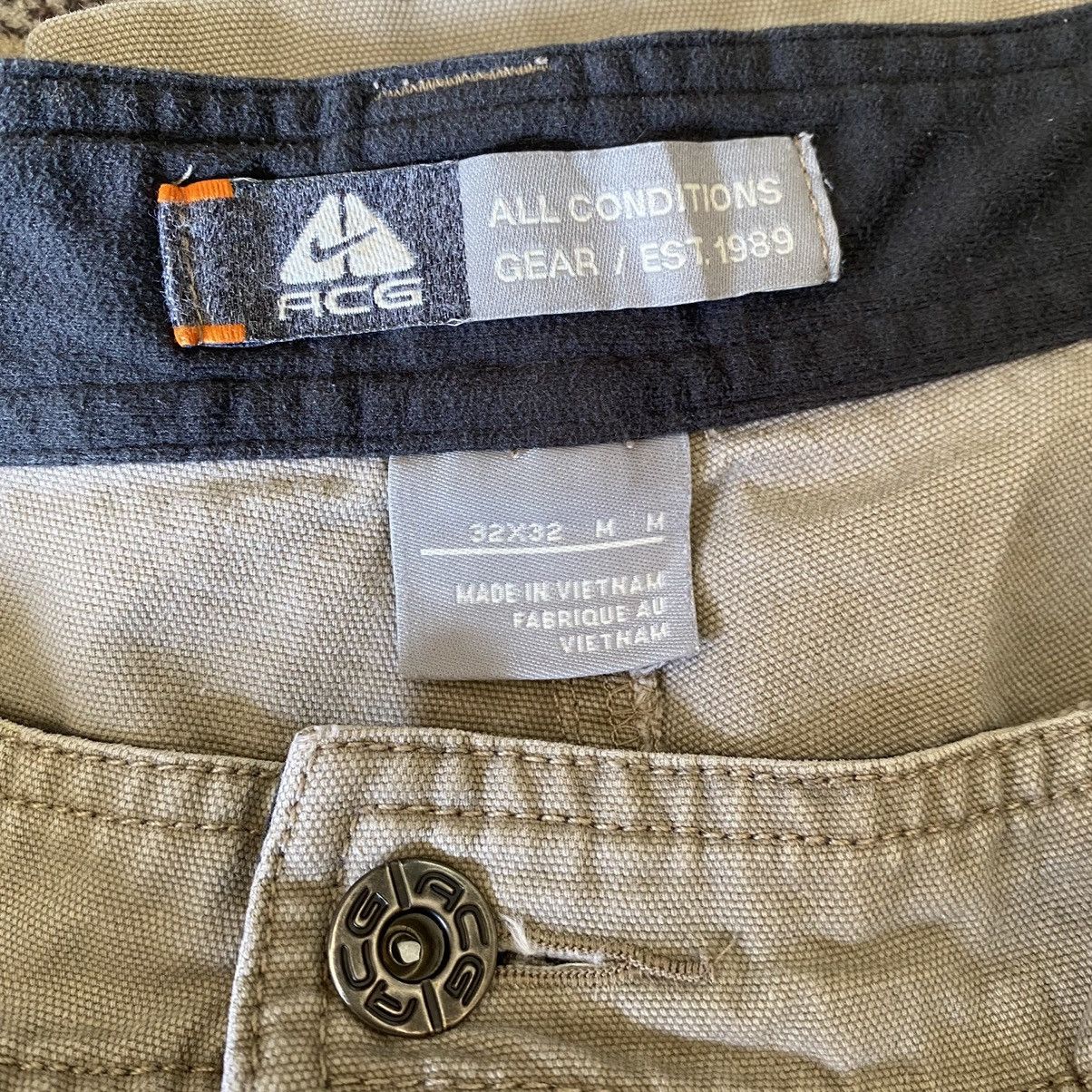 Nike ACG Vintage Nike ACG Cargo Pants Outdoor 6Pocket Size US 31 - 15 Thumbnail