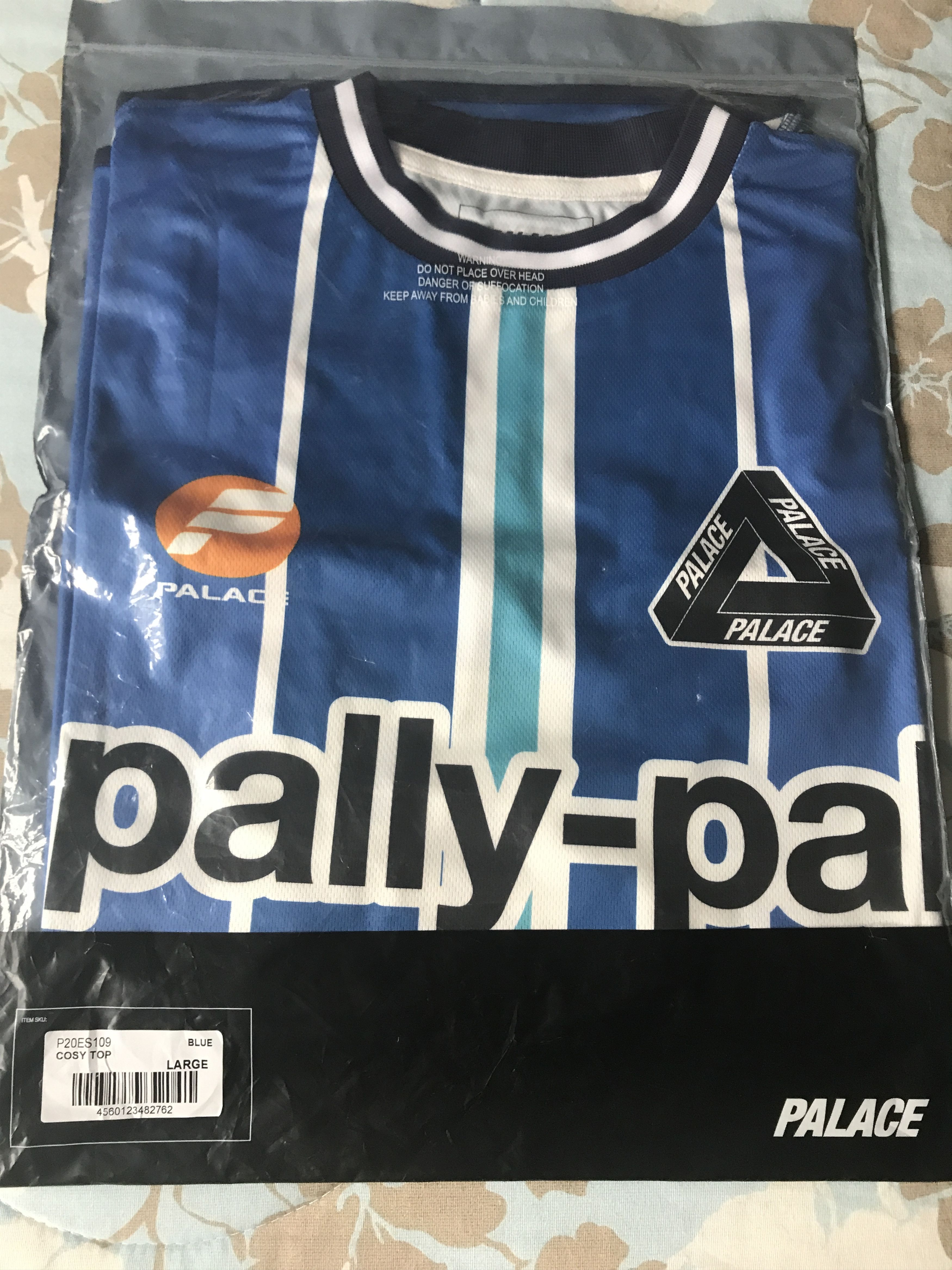 Palace Palace Cosy Top Blue DSWT | Grailed