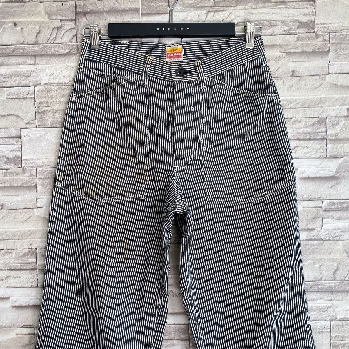 Japanese Brand Vintage Spellbound Hickory Pants Union Made Size US 28 / EU 44 - 4 Thumbnail