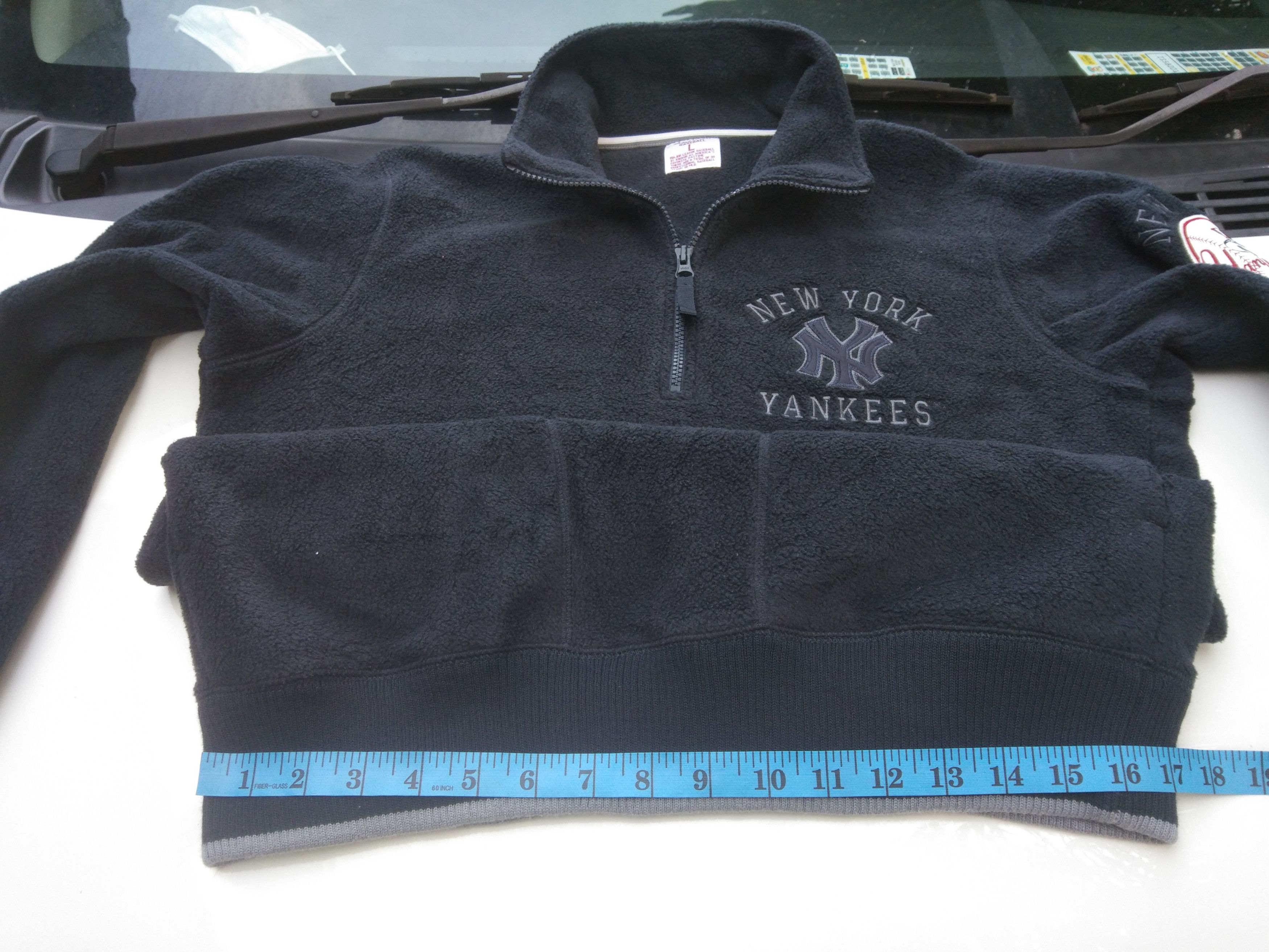 MLB STEALS 🔥🔥 NEW YORK YANKEE'S SHERPA SWEATSHIRT Size US L / EU 52-54 / 3 - 6 Thumbnail