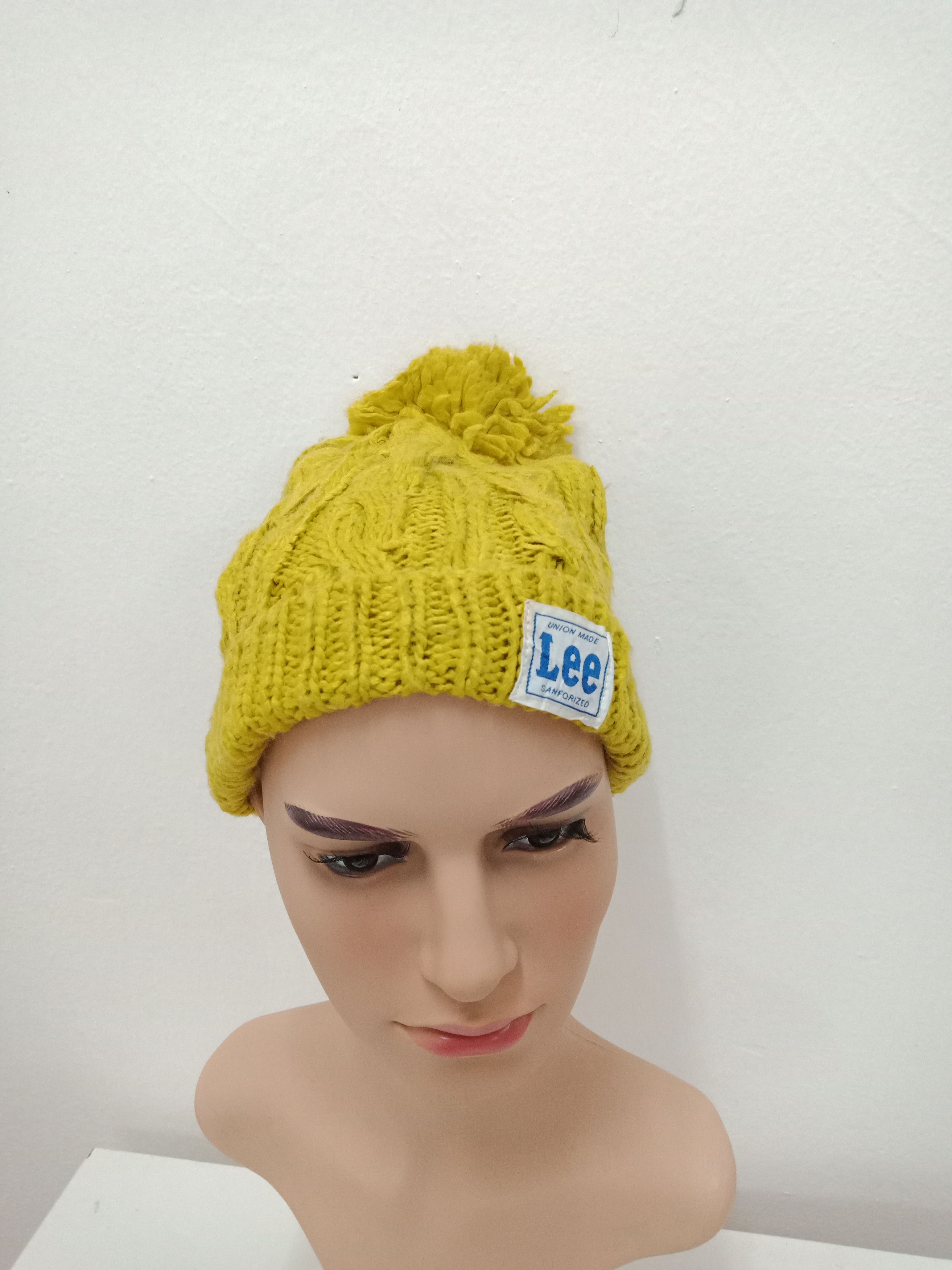 Lee Lee Yellow Bobble Beanie Size ONE SIZE - 4 Thumbnail