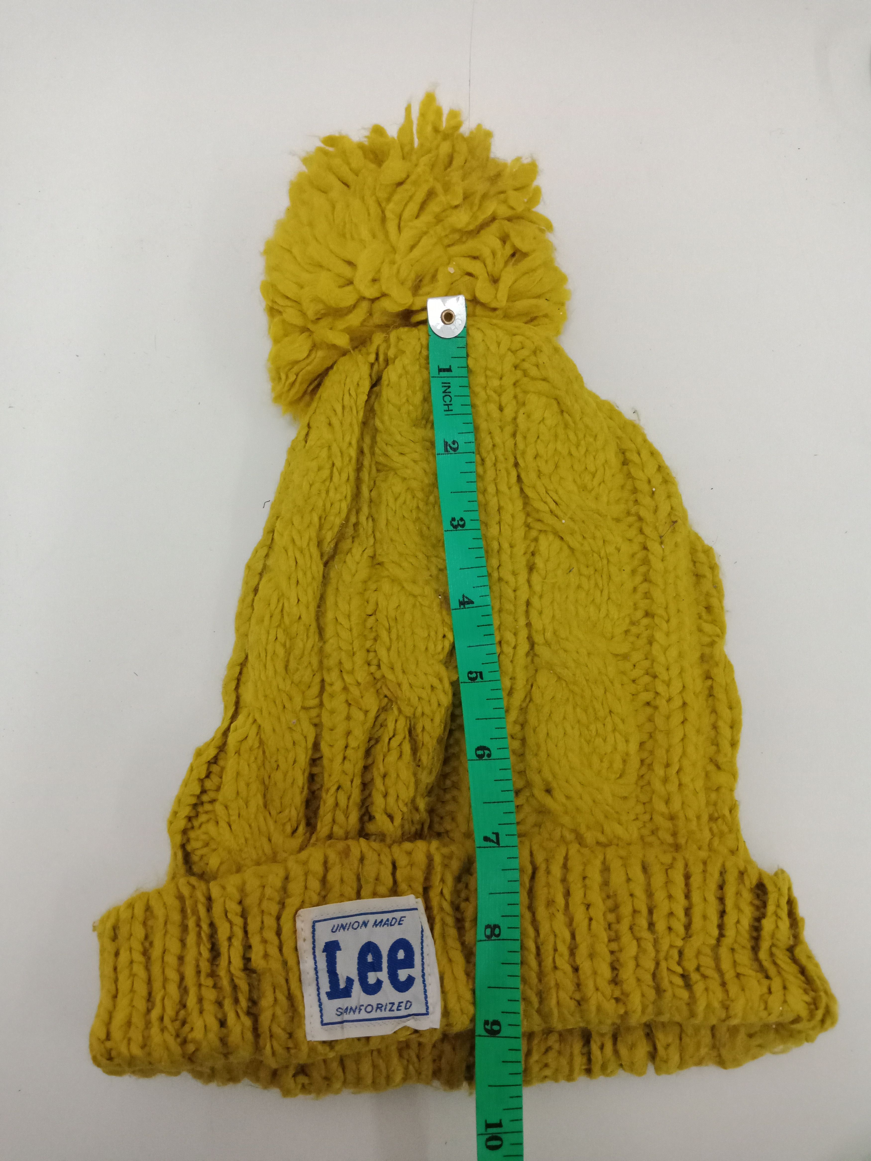 Lee Lee Yellow Bobble Beanie Size ONE SIZE - 6 Thumbnail