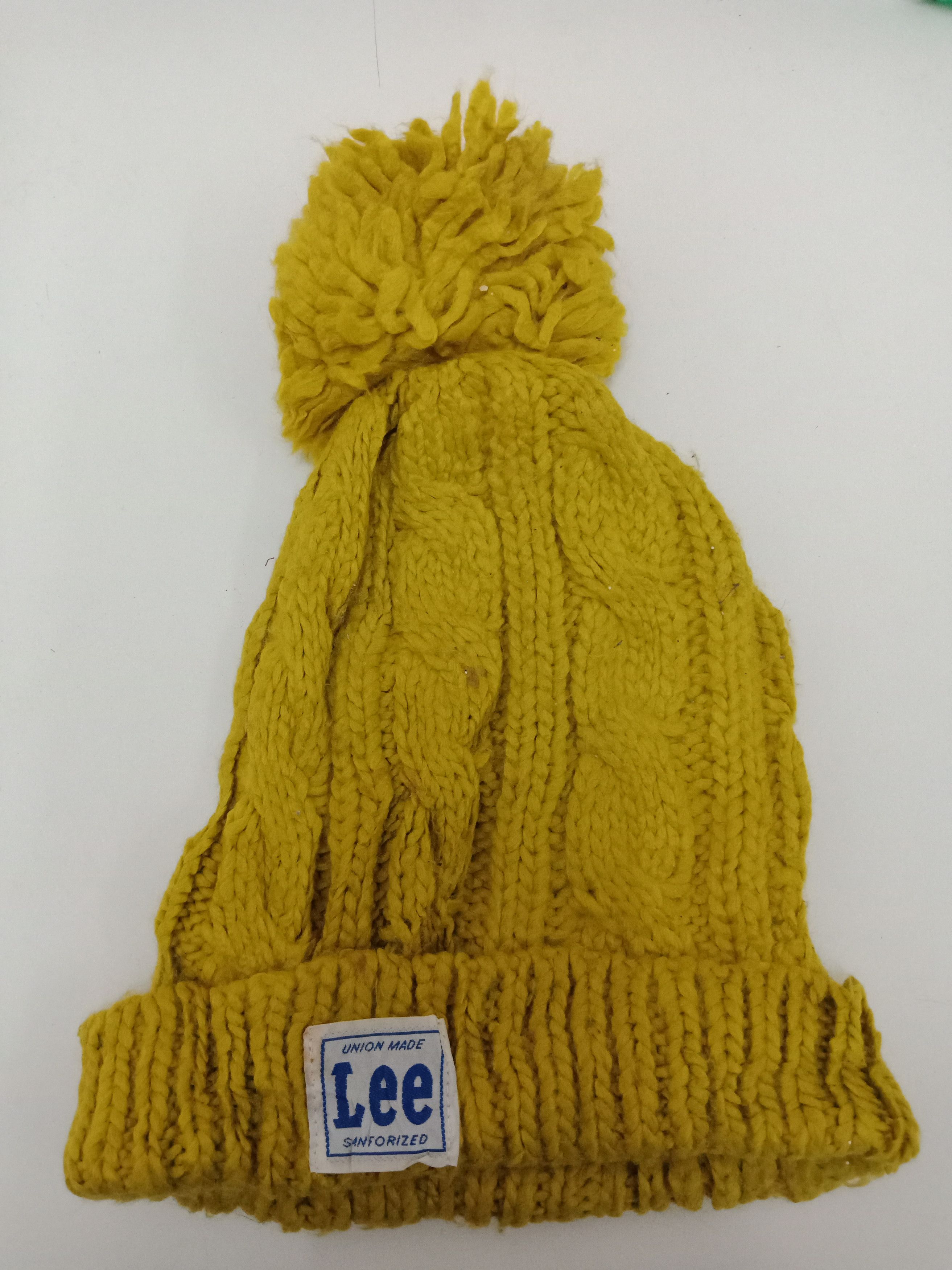Lee Lee Yellow Bobble Beanie Size ONE SIZE - 5 Thumbnail