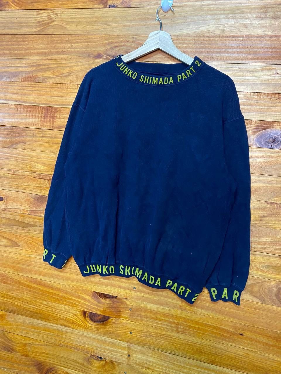 Junko Shimada Vintage Junko Shimada Part 2 Sweatshirt Made In Japan Size US M / EU 48-50 / 2 - 2 Thumbnail