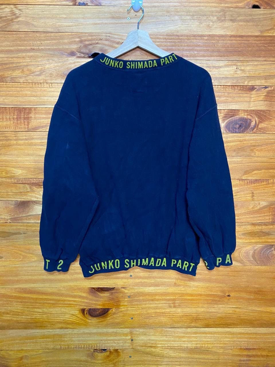 Junko Shimada Vintage Junko Shimada Part 2 Sweatshirt Made In Japan Size US M / EU 48-50 / 2 - 6 Thumbnail