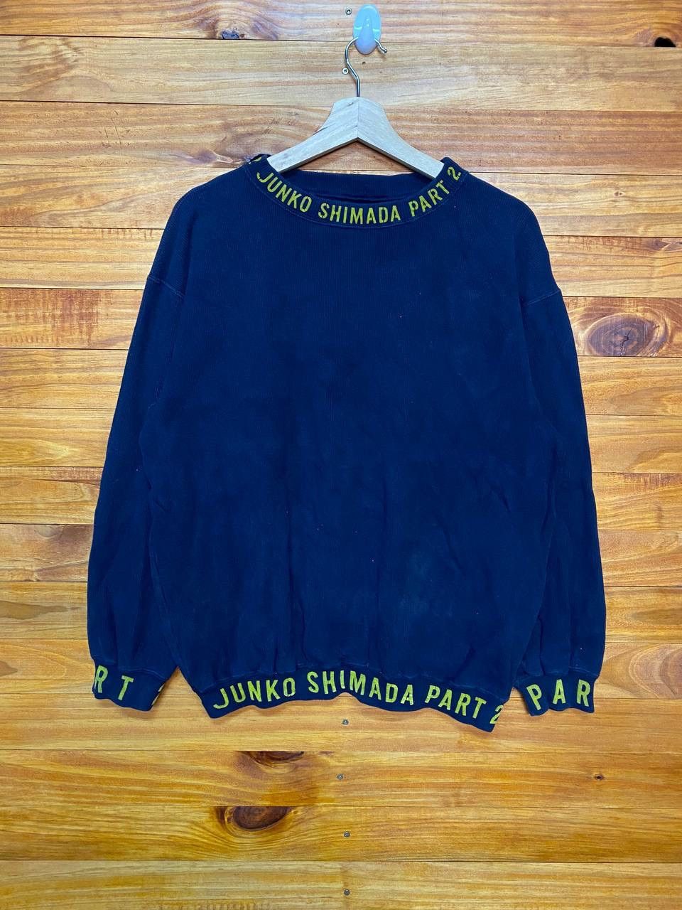 Junko Shimada Vintage Junko Shimada Part 2 Sweatshirt Made In Japan Size US M / EU 48-50 / 2 - 1 Thumbnail