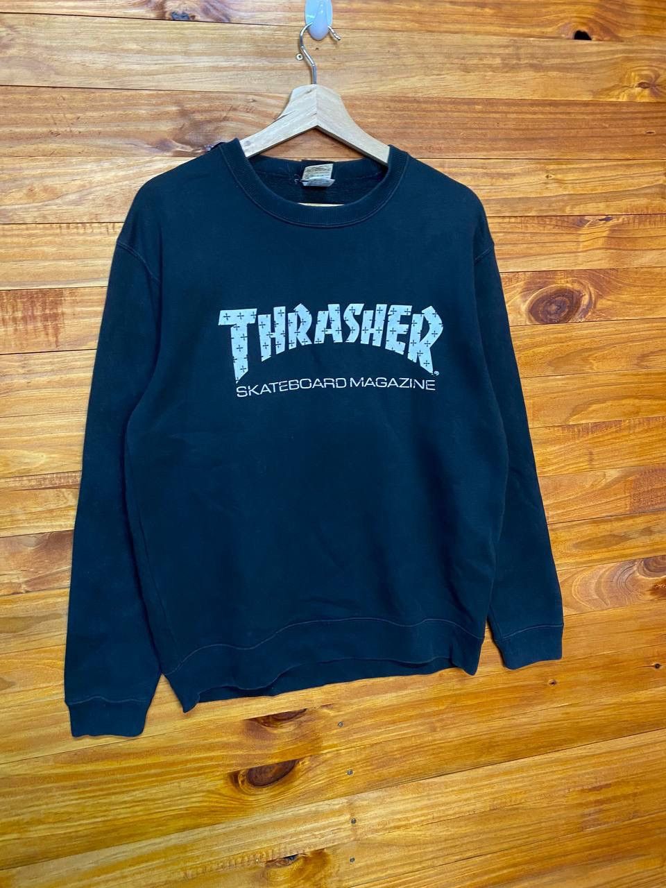 Thrasher Vintage Y2K Thrasher Magazine Skateboard Sweatshirt Size US M / EU 48-50 / 2 - 3 Thumbnail
