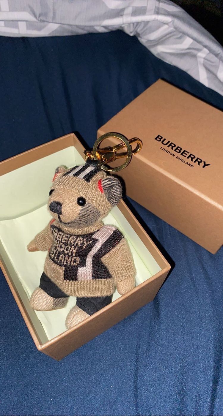 Burberry Thomas Bear Charm Keychain