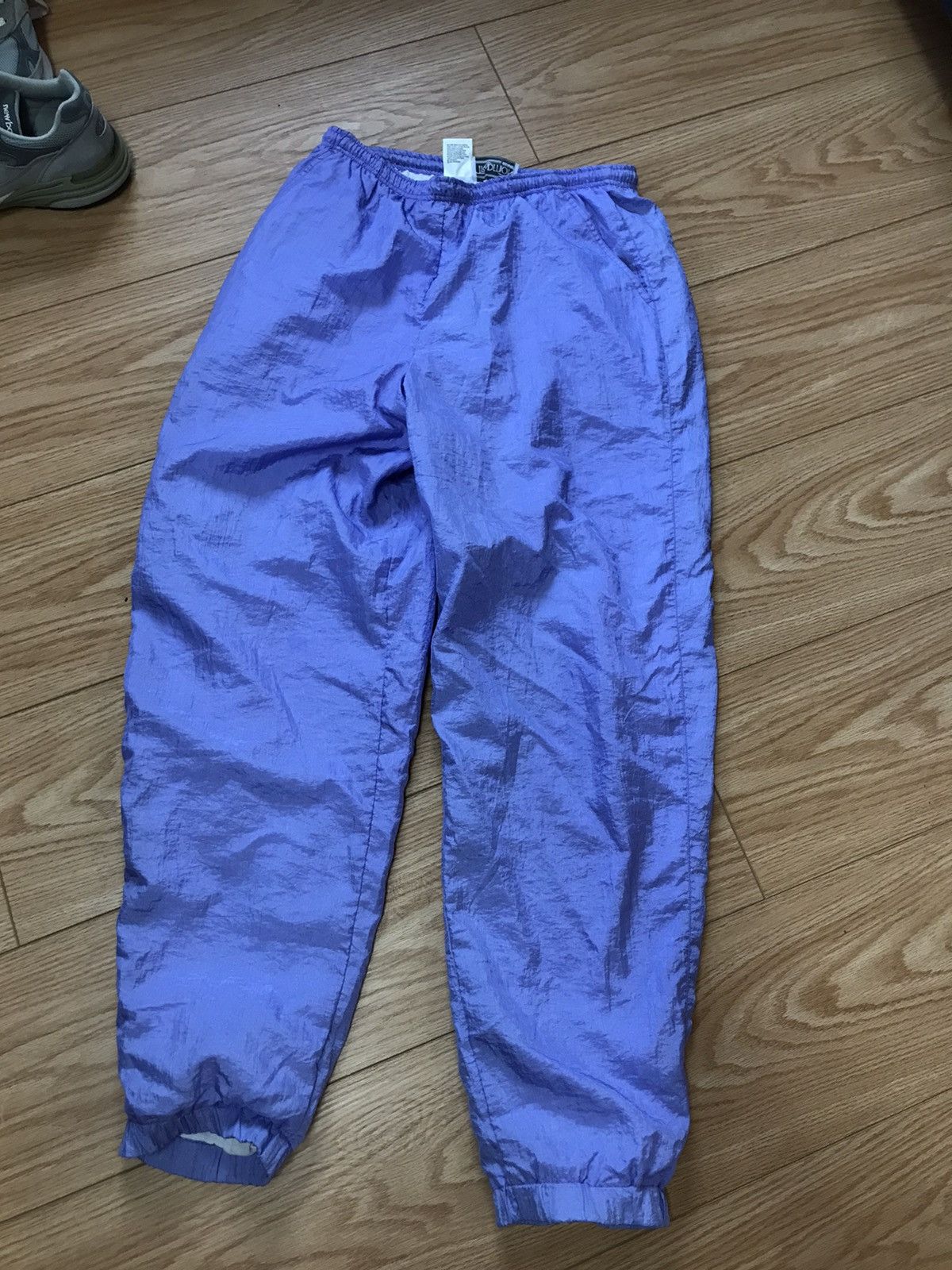 Japanese Brand × Vintage Nylon 90s lilac 💅 joggers sweatpants small Size US 30 / EU 46 - 2 Thumbnail