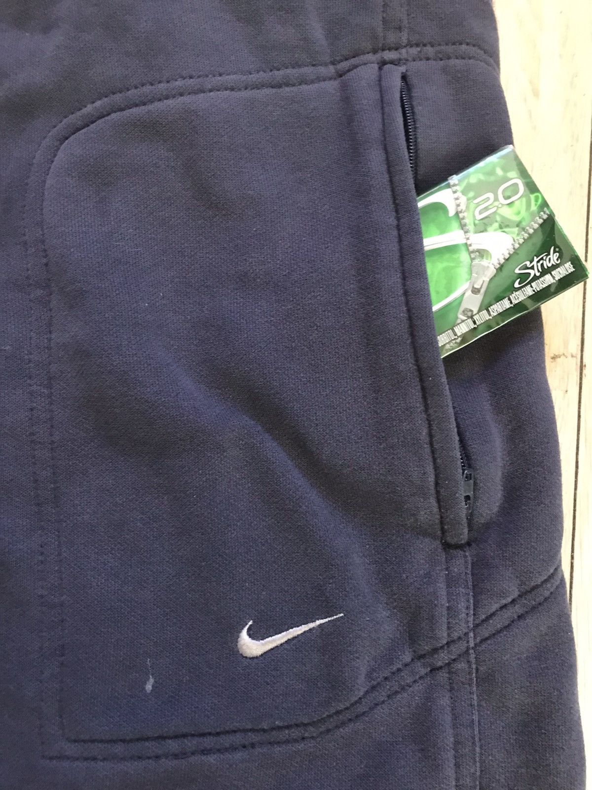 Jordan Brand × Nike × Vintage Vintage Nike pockets sweat cargo Xxl shorts mini swoosh Size US 36 / EU 52 - 2 Thumbnail