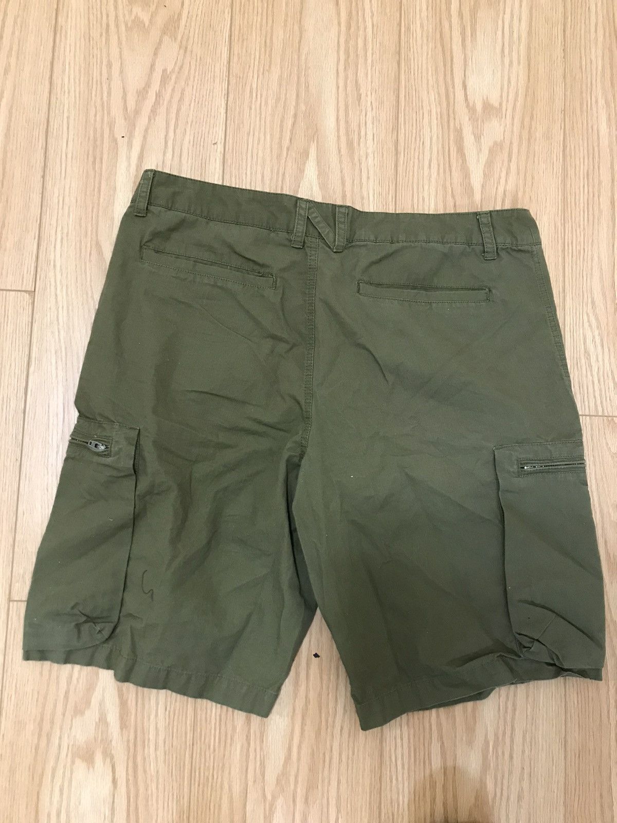 Nike × Nike ACG × Vintage Nike cargo olive shorts large 34 Size US 34 / EU 50 - 4 Thumbnail