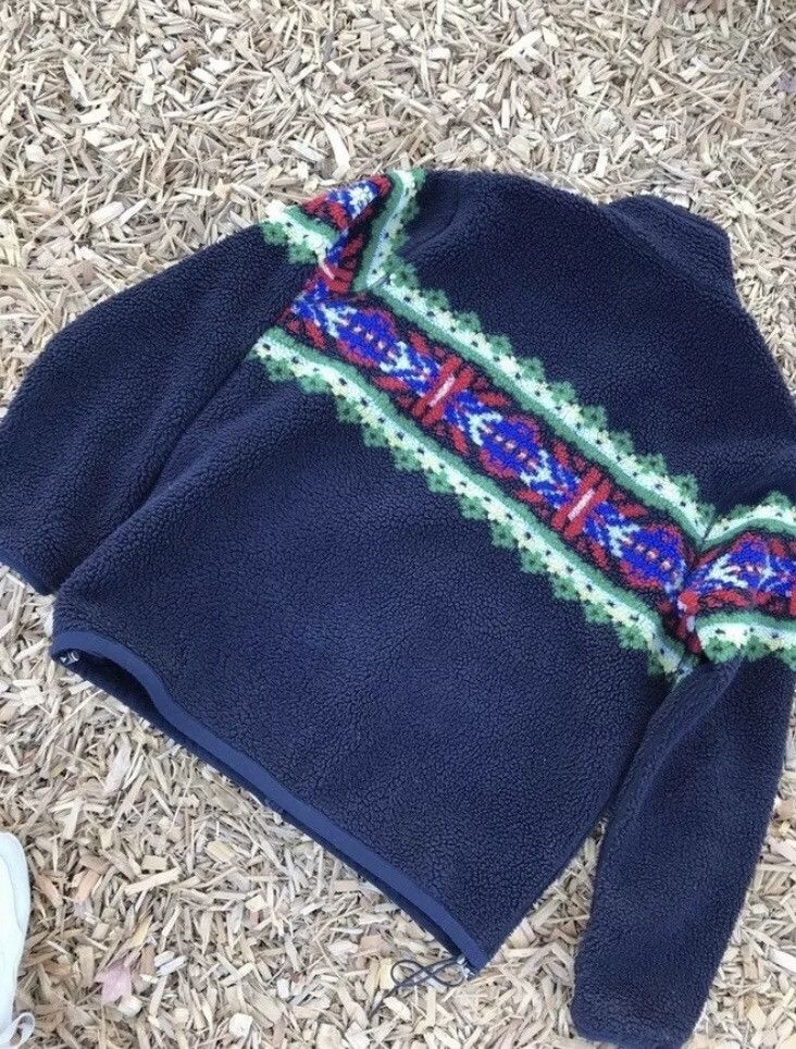 Patagonia × Polo Ralph Lauren × Vintage Vintage Ralph Lauren Polo Jacket Retro Pile T Large Aztec Size US L / EU 52-54 / 3 - 2 Thumbnail