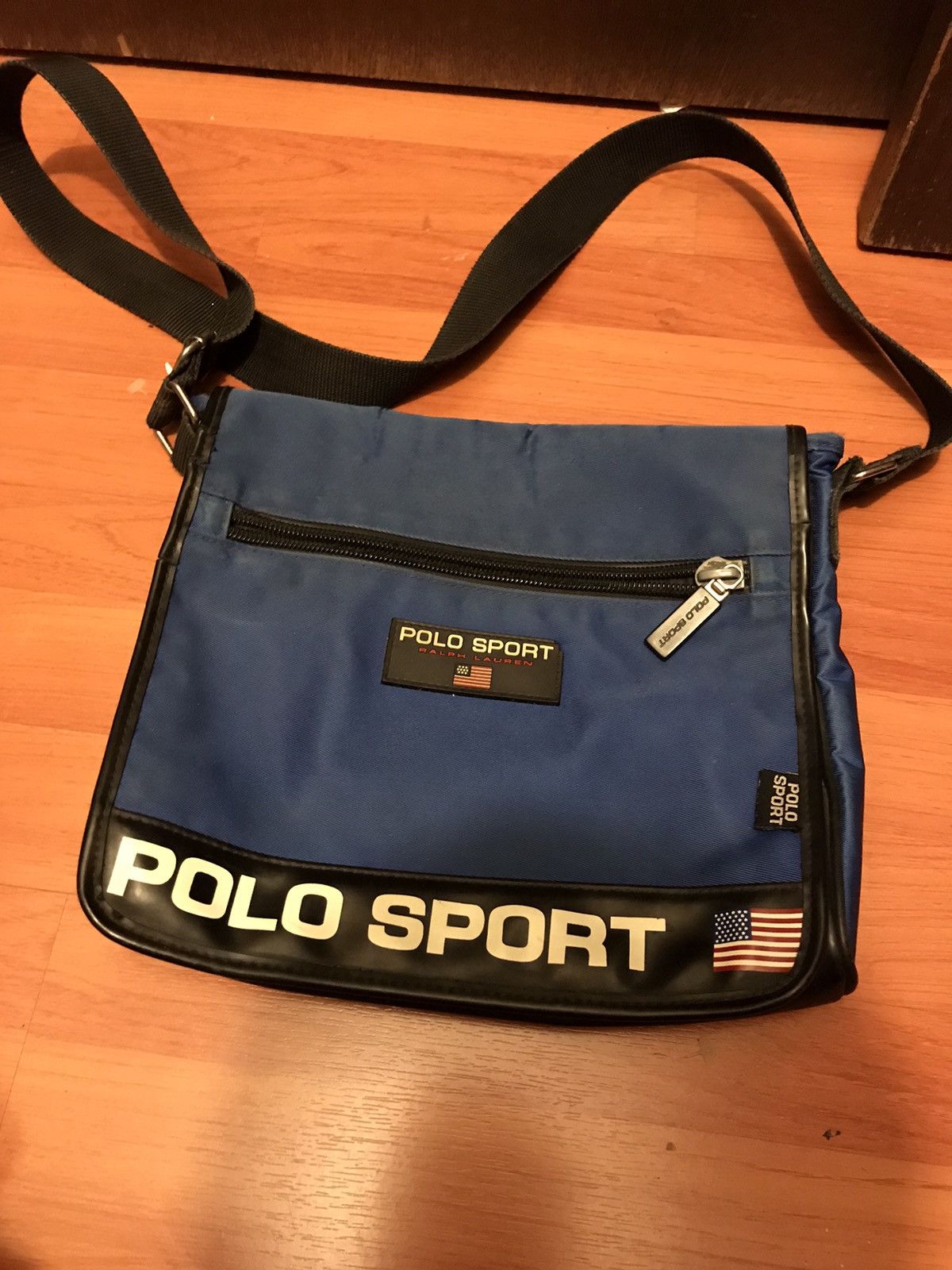 Japanese Brand × Polo Ralph Lauren × Vintage Polo sport sidebag 90s Ralph Size ONE SIZE - 1 Thumbnail