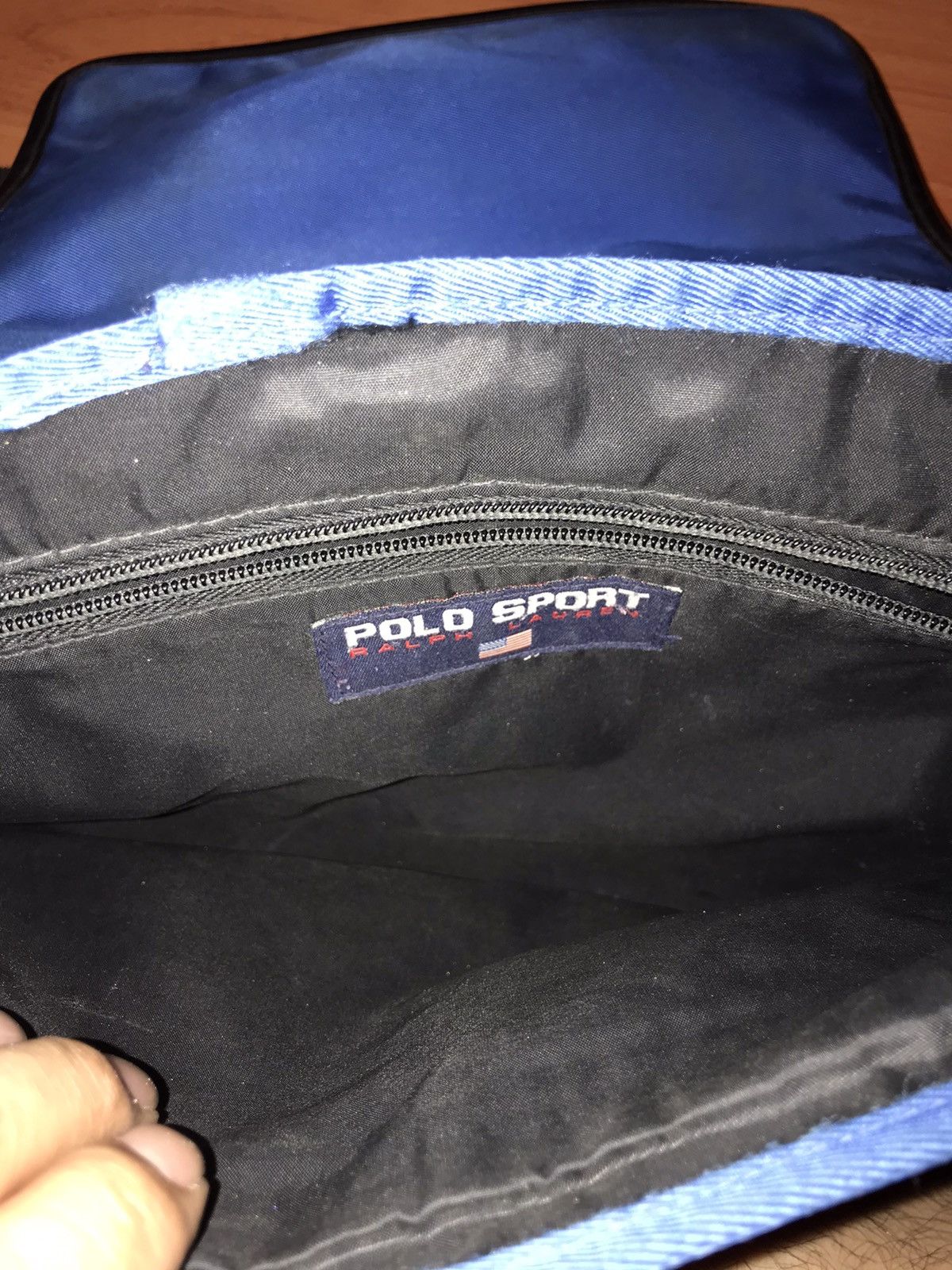 Japanese Brand × Polo Ralph Lauren × Vintage Polo sport sidebag 90s Ralph Size ONE SIZE - 3 Thumbnail
