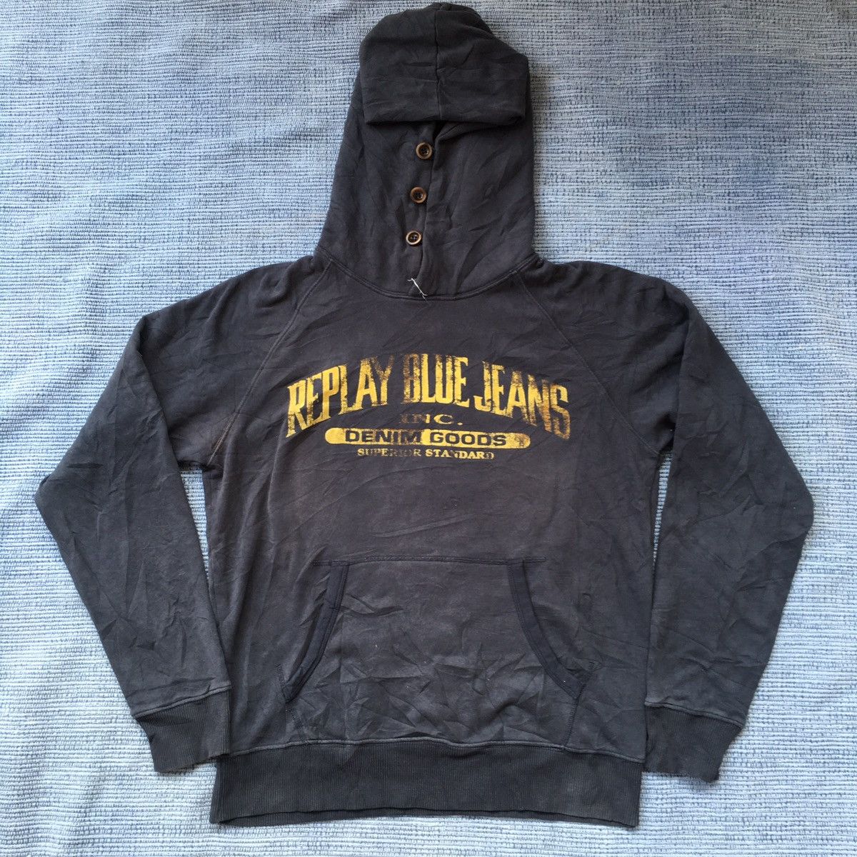 Replay replay blue jeans hoodie Size US L / EU 52-54 / 3 - 1 Thumbnail