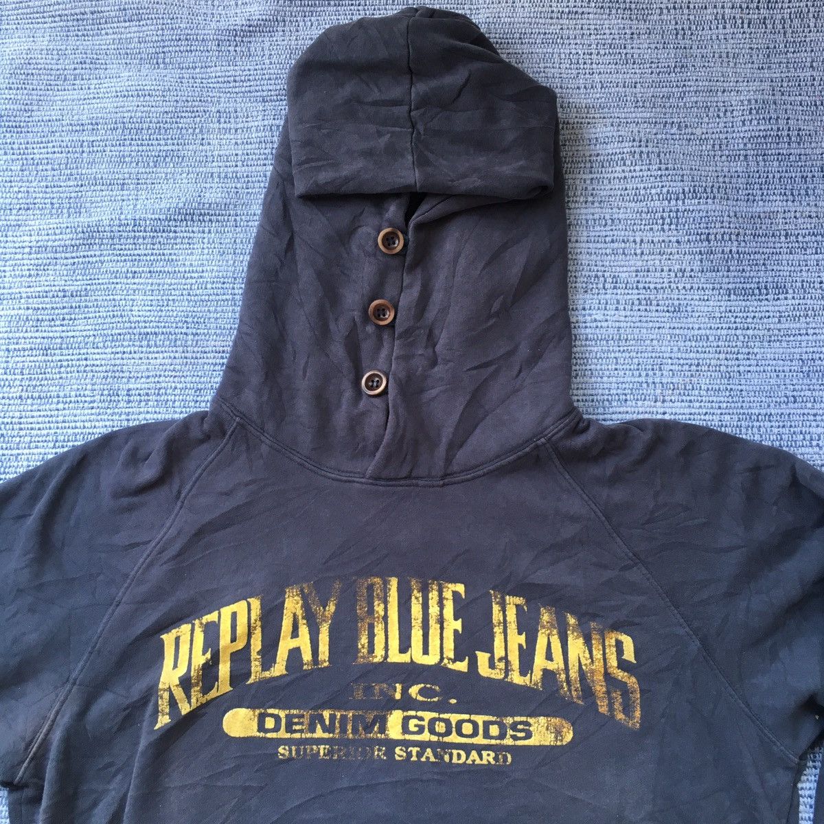 Replay replay blue jeans hoodie Size US L / EU 52-54 / 3 - 3 Thumbnail