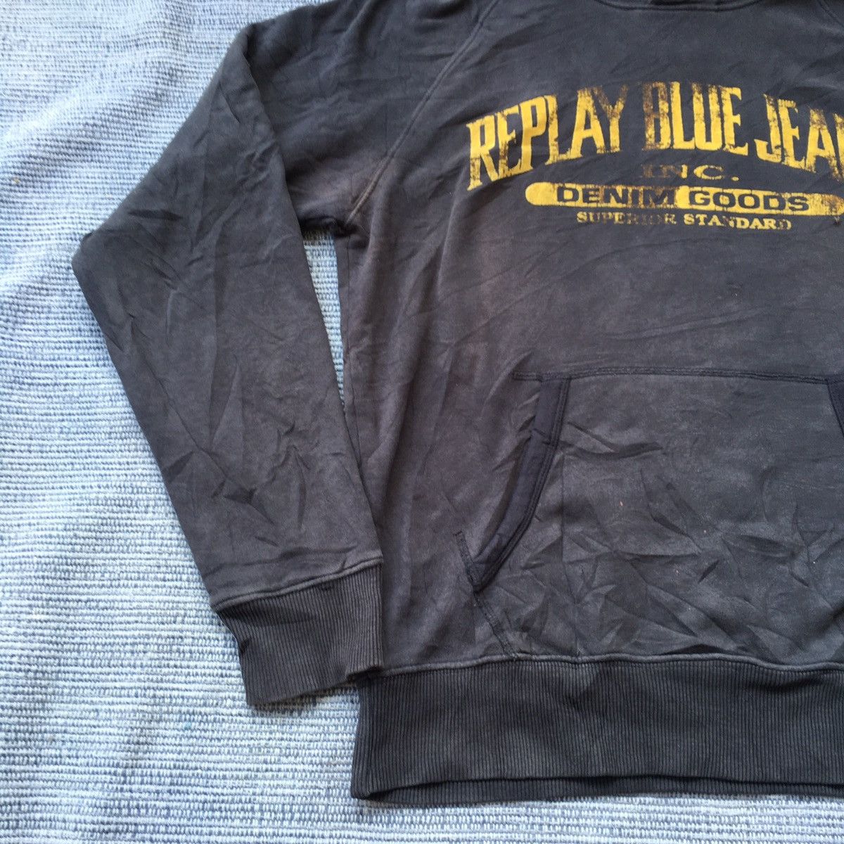 Replay replay blue jeans hoodie Size US L / EU 52-54 / 3 - 4 Thumbnail