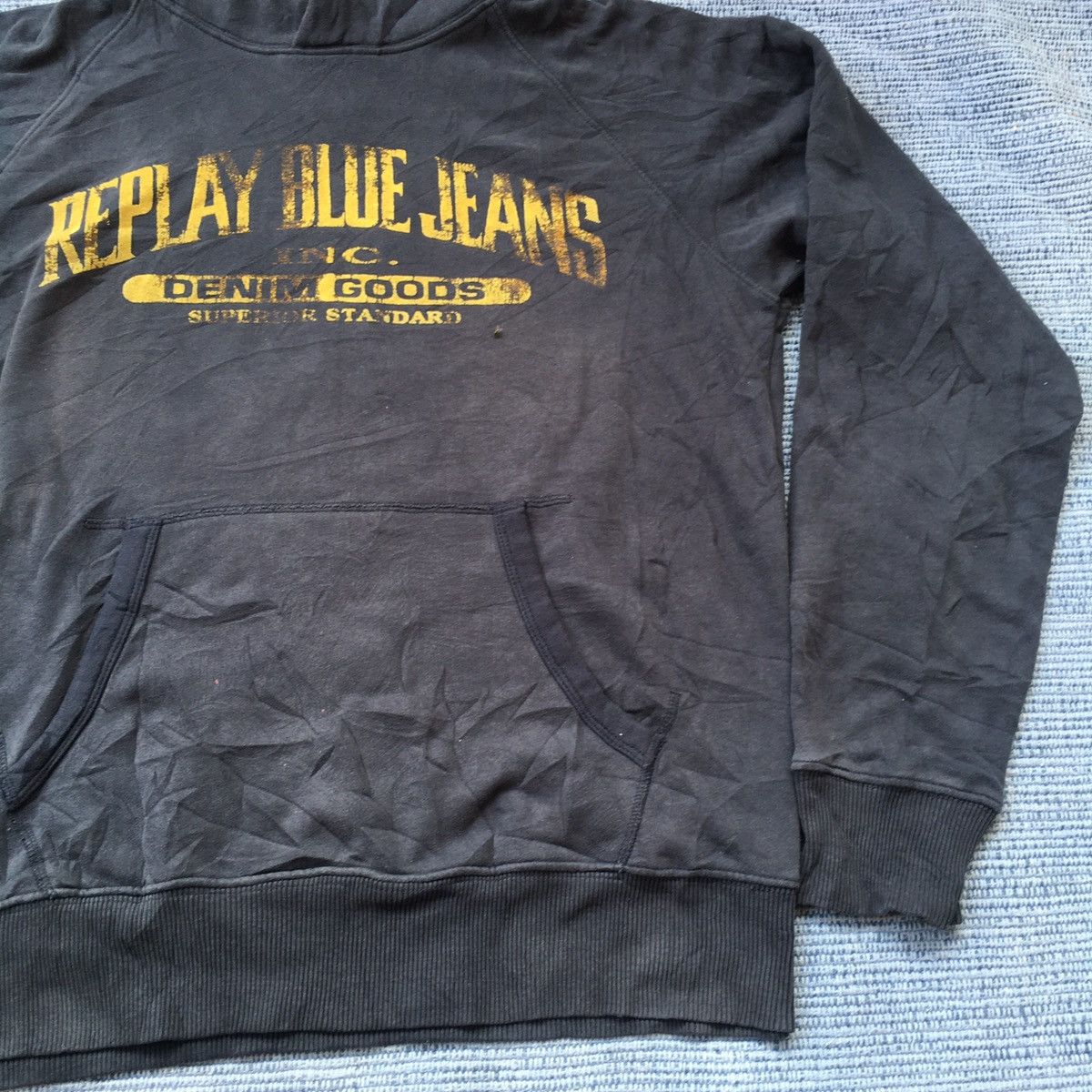 Replay replay blue jeans hoodie Size US L / EU 52-54 / 3 - 5 Thumbnail