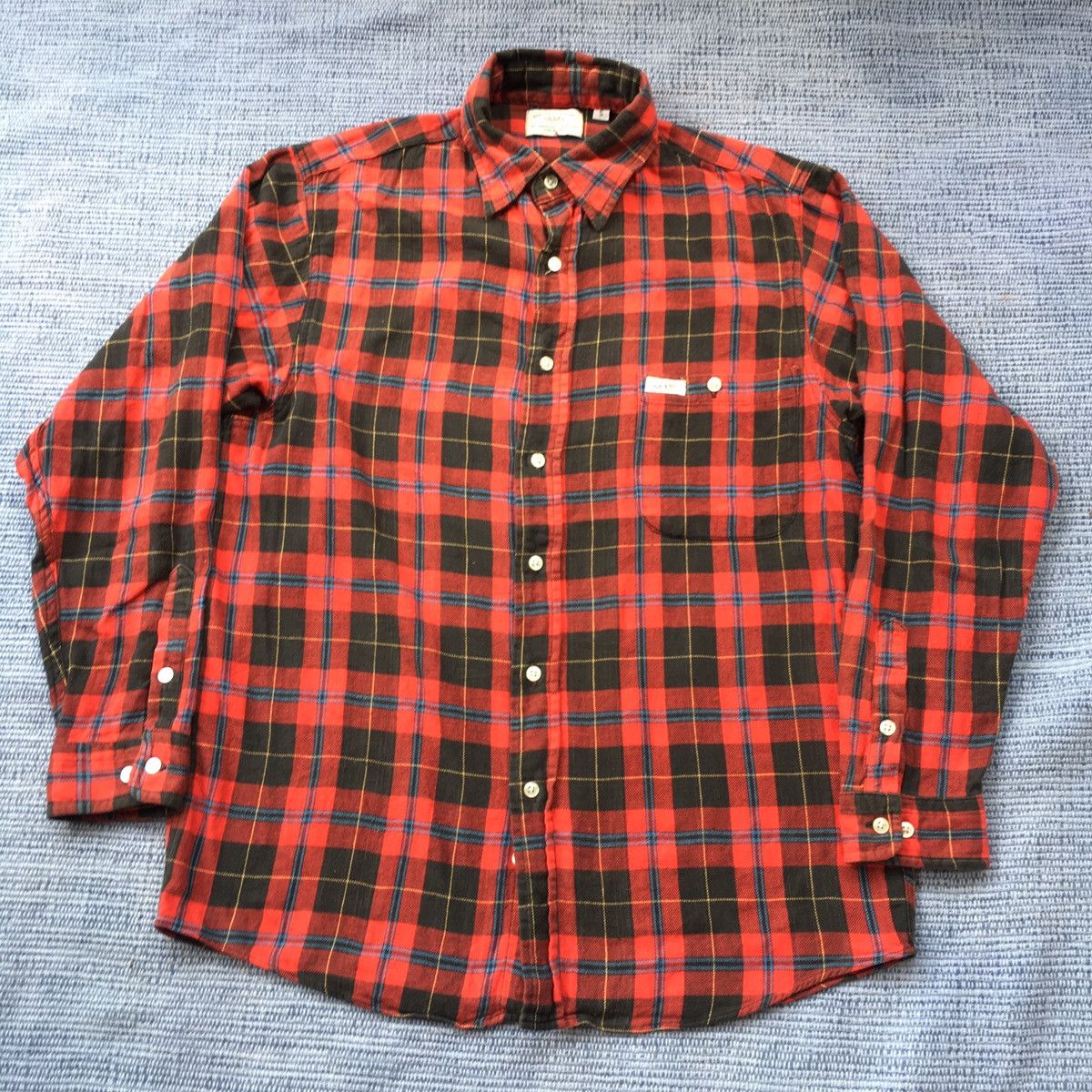 Vintage Vintage 90s guess flannel Size US S / EU 44-46 / 1 - 1 Thumbnail