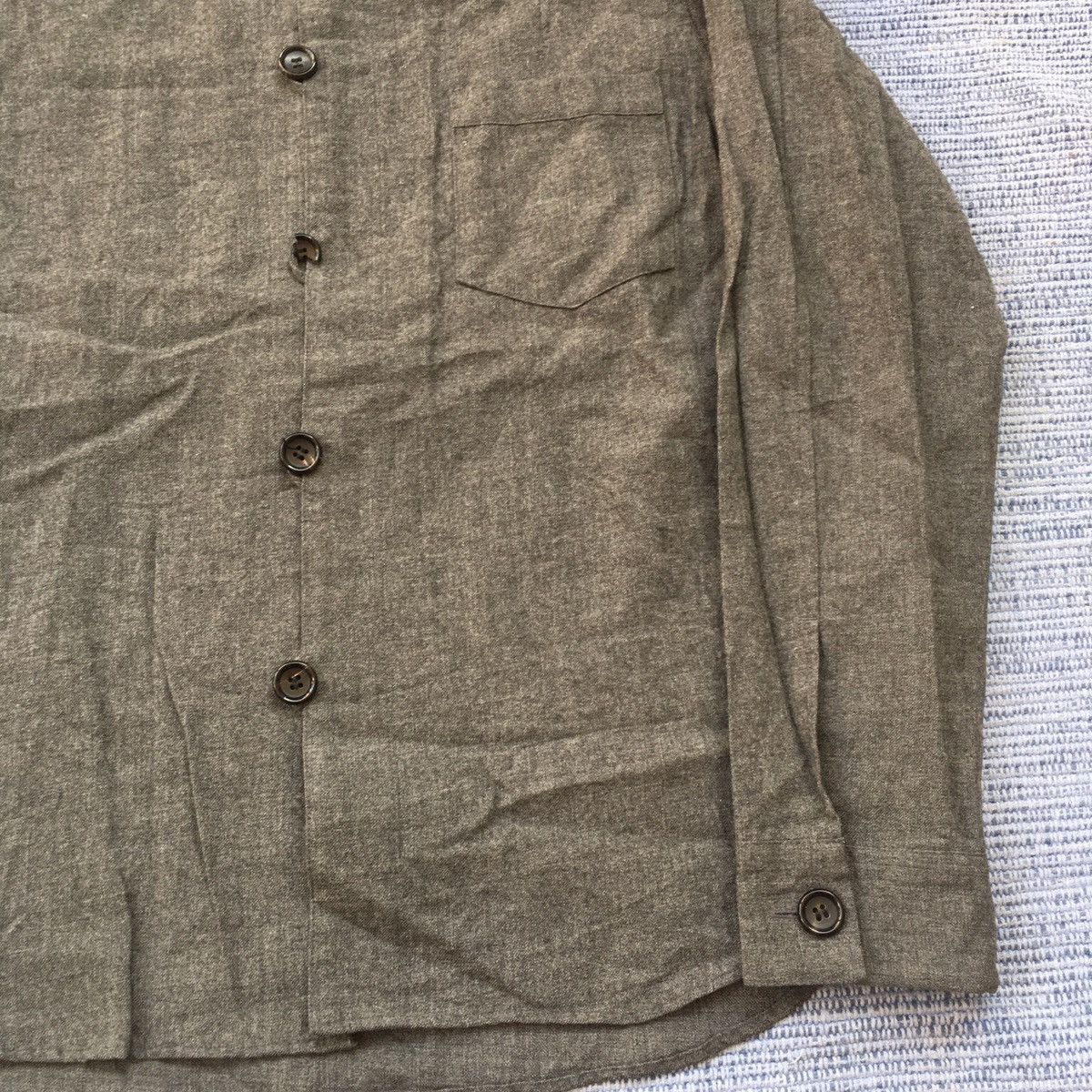 Japanese Brand rico wool shirt Size US M / EU 48-50 / 2 - 5 Thumbnail