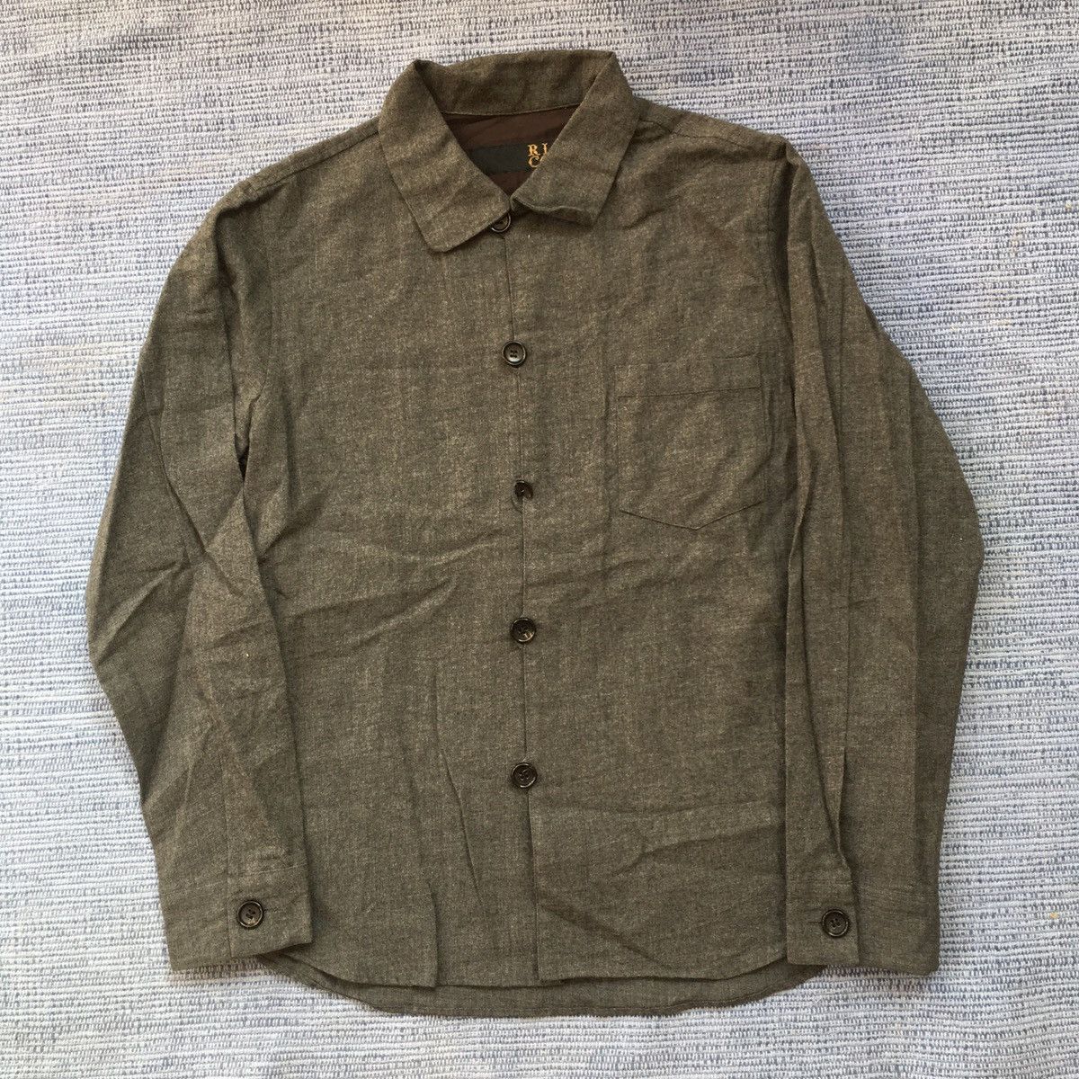 Japanese Brand rico wool shirt Size US M / EU 48-50 / 2 - 1 Thumbnail