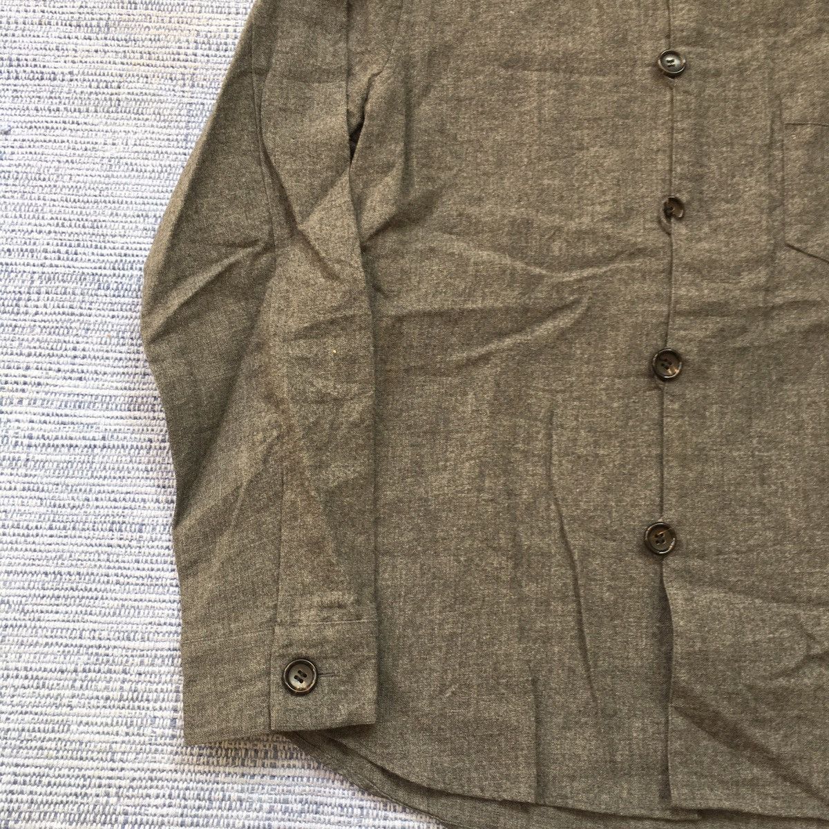 Japanese Brand rico wool shirt Size US M / EU 48-50 / 2 - 4 Thumbnail