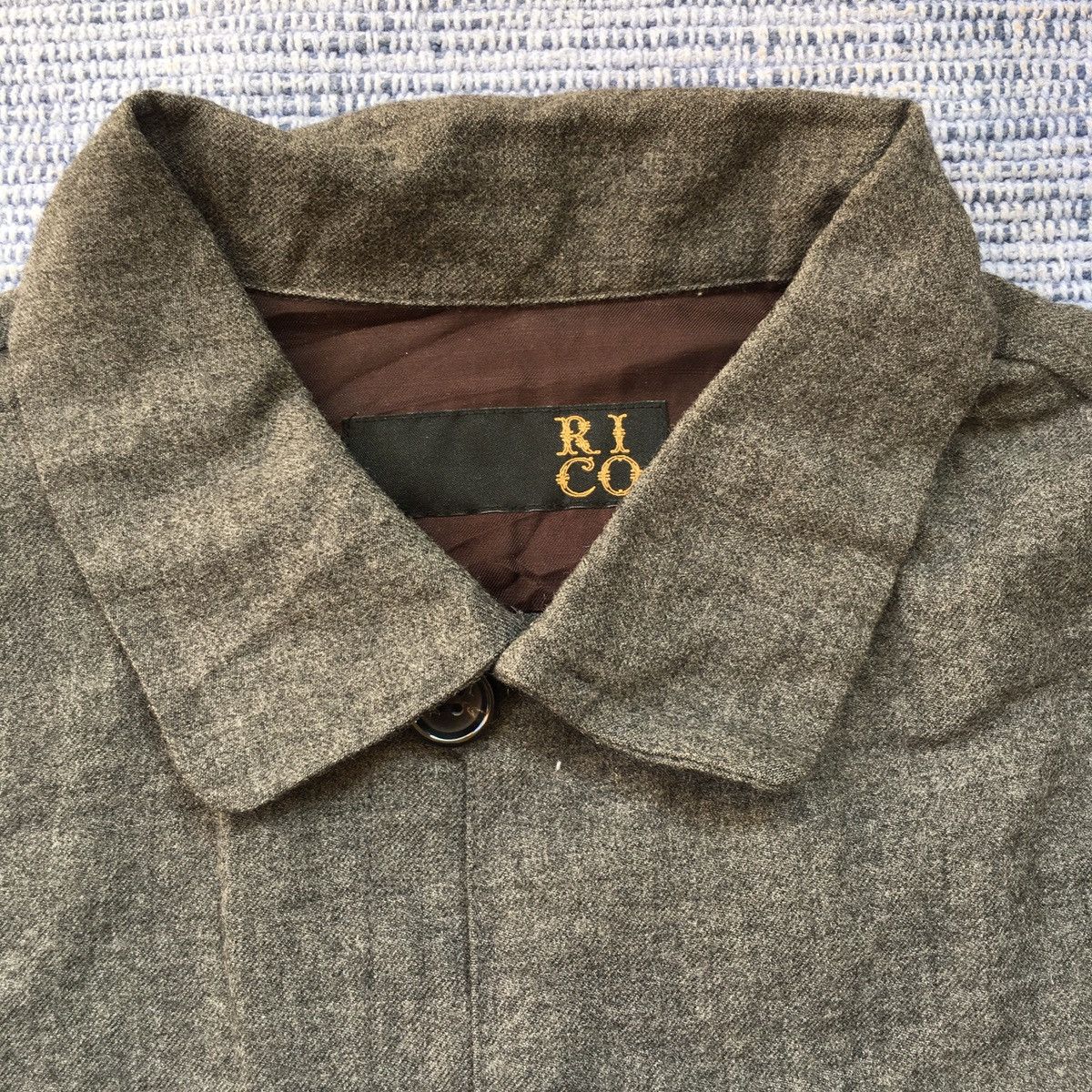 Japanese Brand rico wool shirt Size US M / EU 48-50 / 2 - 2 Thumbnail
