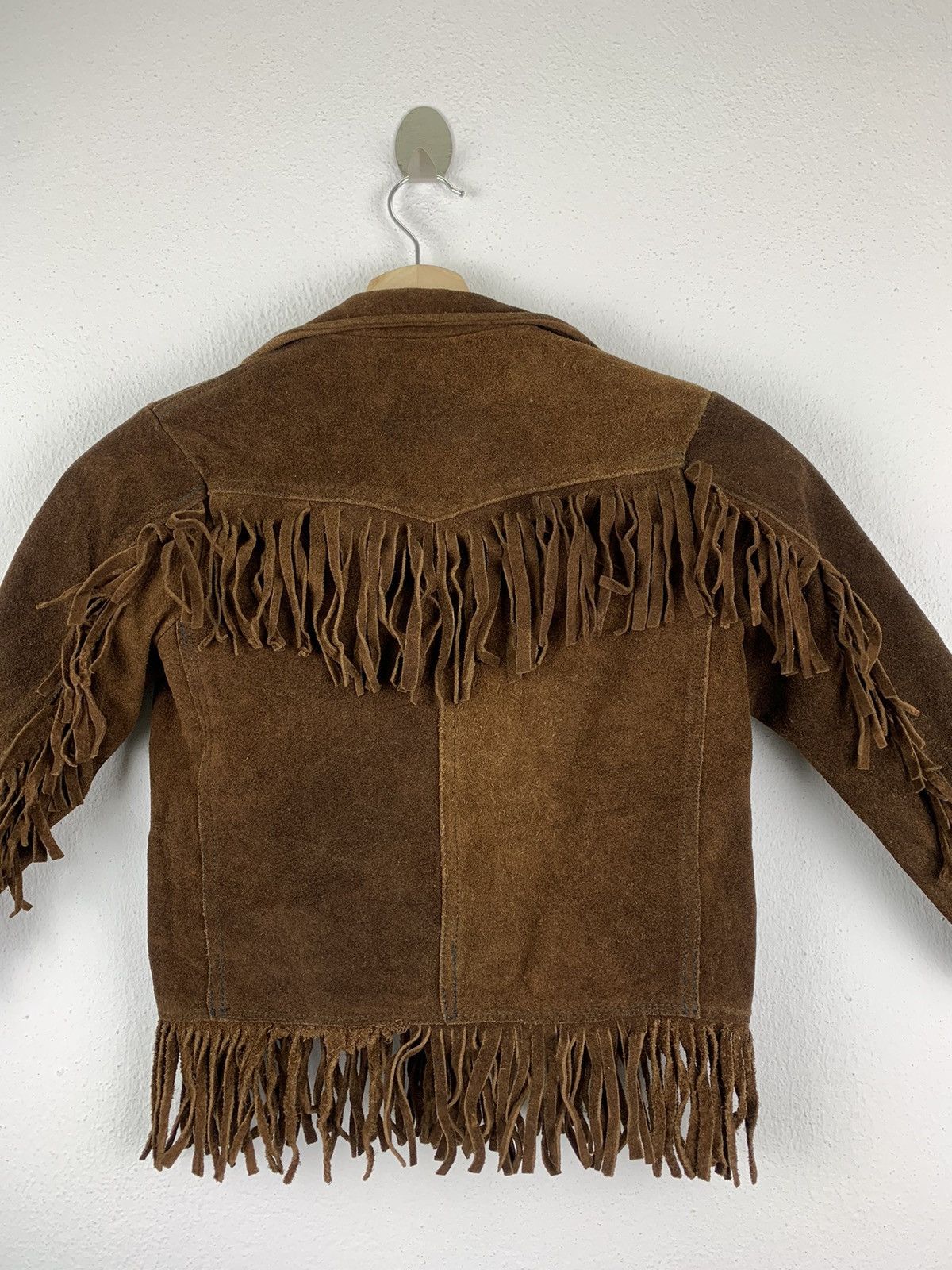 Vintage VINTAGE 70’s PYPSA KID COWBOY LEATHER JACKET Size US XXS / EU 40 - 9 Thumbnail
