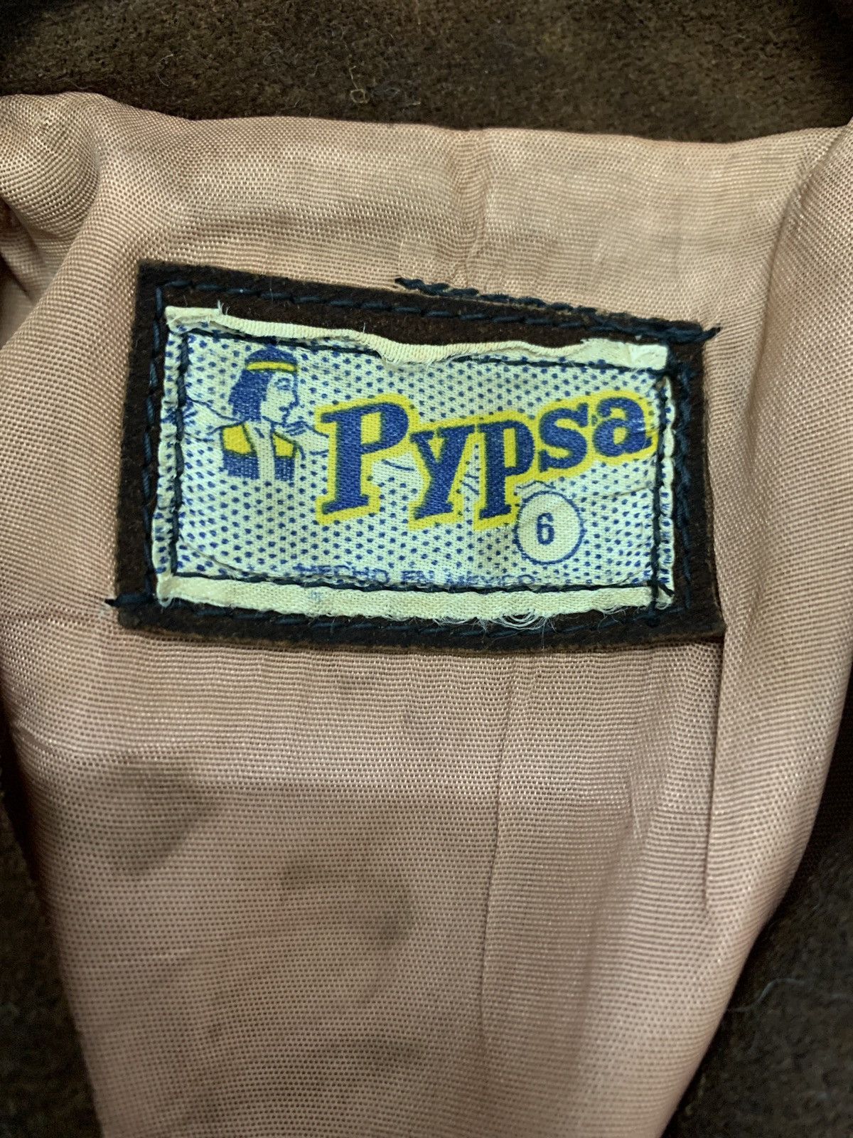 Vintage VINTAGE 70’s PYPSA KID COWBOY LEATHER JACKET Size US XXS / EU 40 - 10 Thumbnail