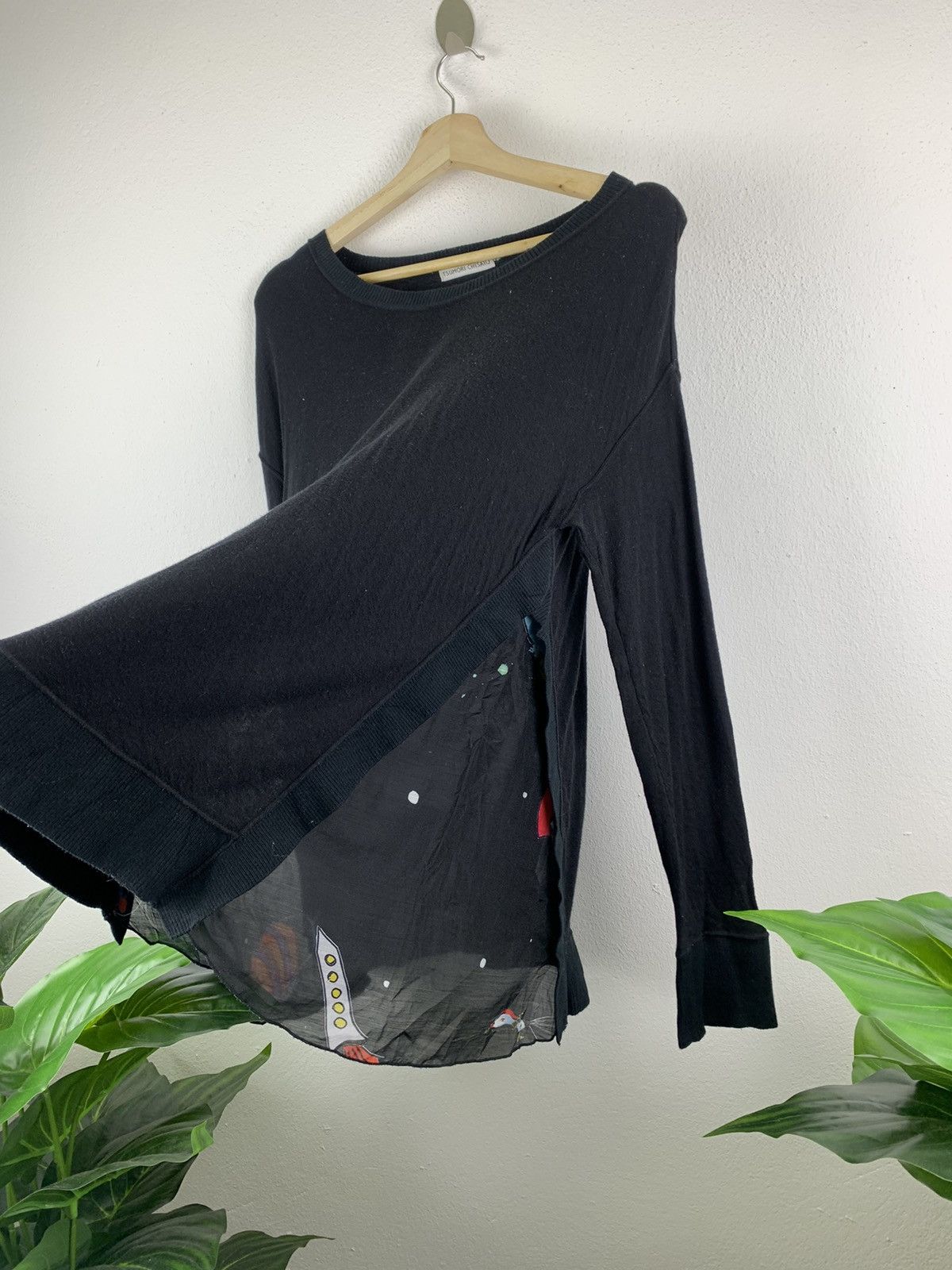 Tsumori Chisato ISSEY MIYAKE TSUMORI CHISATO BLACK SHIRT Size US M / EU 48-50 / 2 - 3 Thumbnail