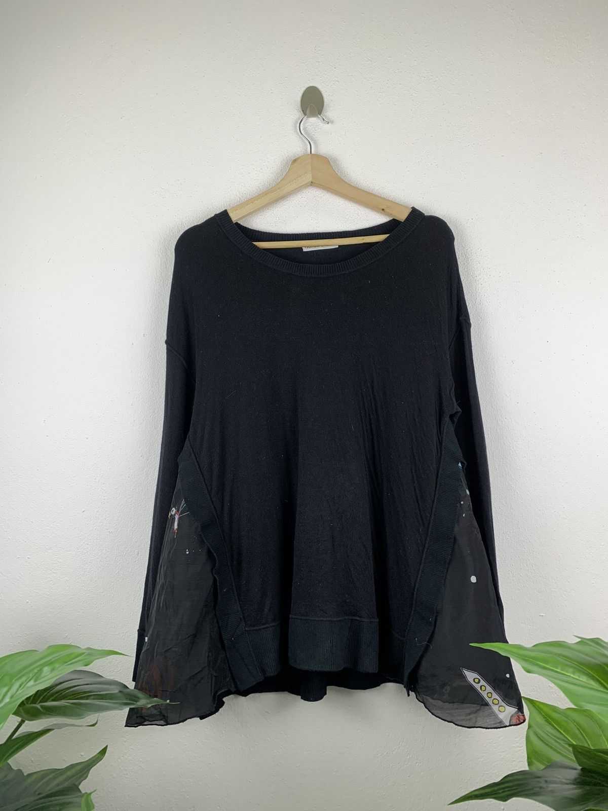 Tsumori Chisato ISSEY MIYAKE TSUMORI CHISATO BLACK SHIRT Size US M / EU 48-50 / 2 - 1 Thumbnail