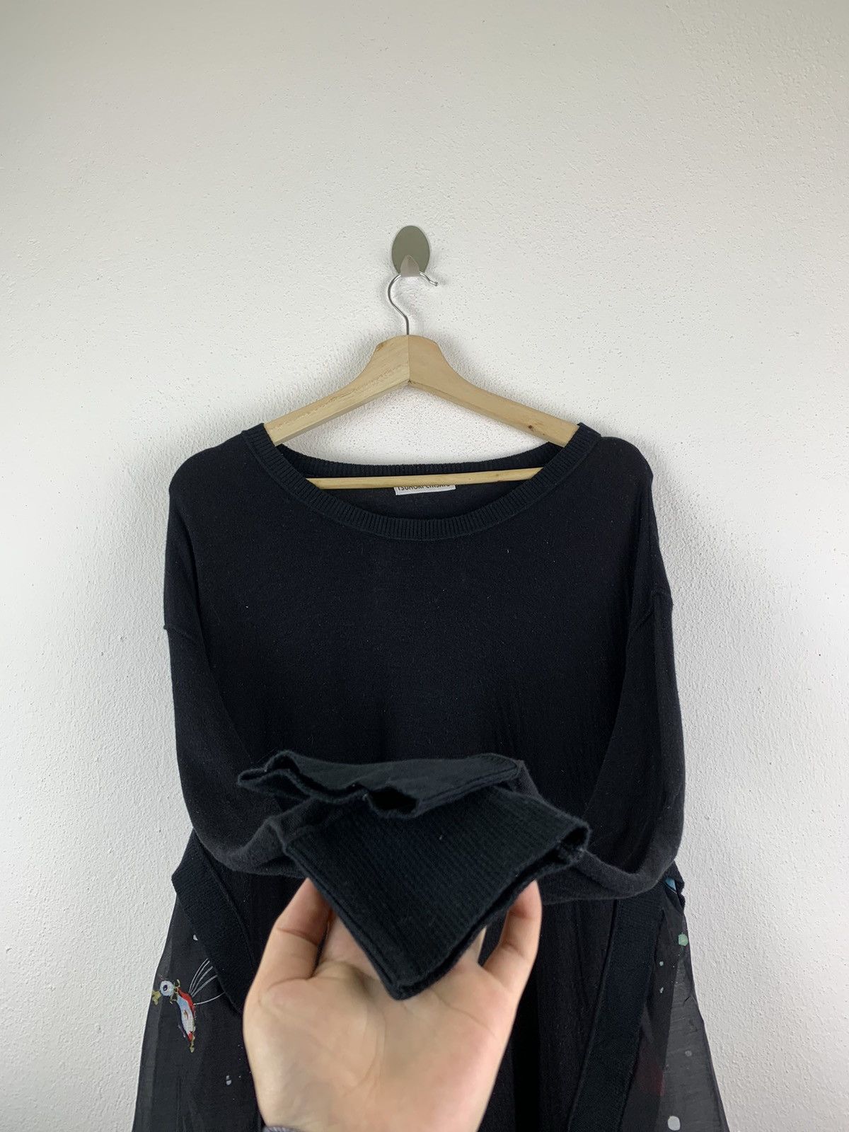Tsumori Chisato ISSEY MIYAKE TSUMORI CHISATO BLACK SHIRT Size US M / EU 48-50 / 2 - 5 Thumbnail