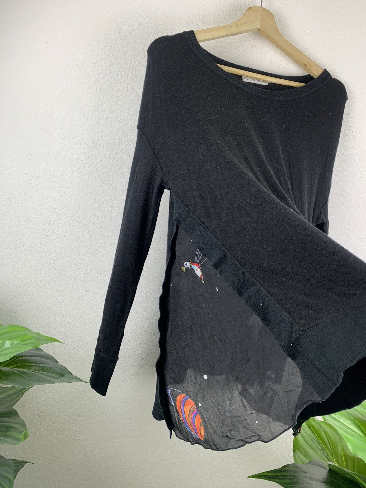 Tsumori Chisato ISSEY MIYAKE TSUMORI CHISATO BLACK SHIRT Size US M / EU 48-50 / 2 - 4 Thumbnail