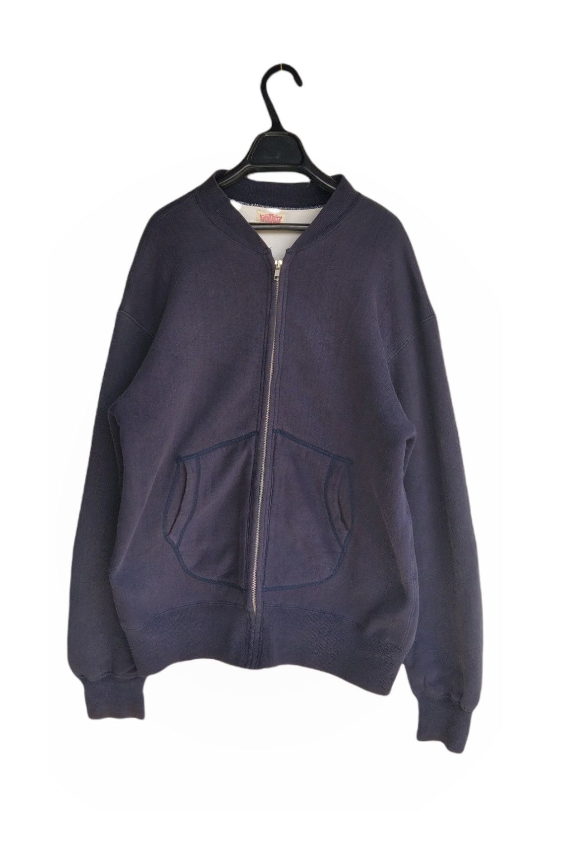 Blue Blue Japan Vintage H.R Market Hoodie Zipper Jacket Size US L / EU 52-54 / 3 - 1 Thumbnail