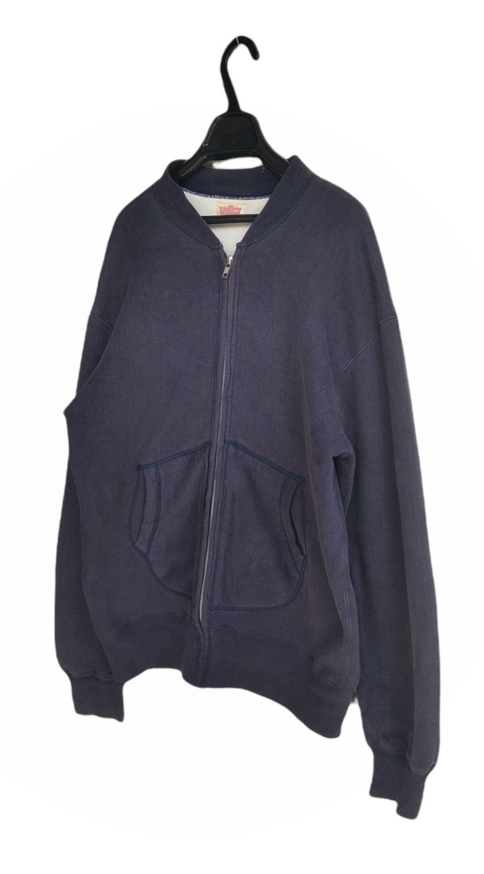 Blue Blue Japan Vintage H.R Market Hoodie Zipper Jacket Size US L / EU 52-54 / 3 - 2 Thumbnail