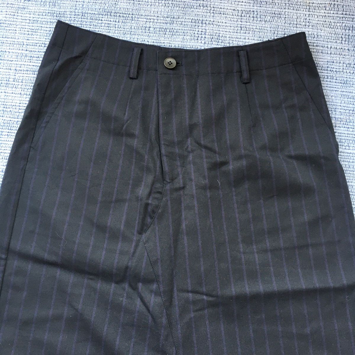 Japanese Brand stripe baggy pants Size US 30 / EU 46 - 2 Thumbnail