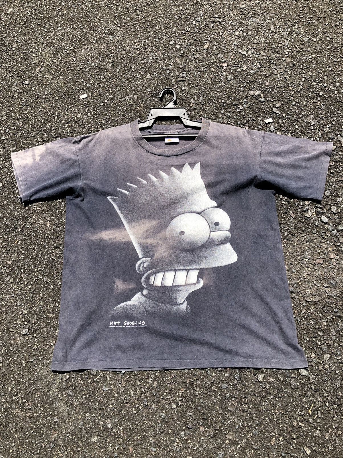 Cartoon Network × Vintage Vintage 90s The Simpsons Big Print Cartoon/ Movie Tee Size US XL / EU 56 / 4 - 5 Thumbnail